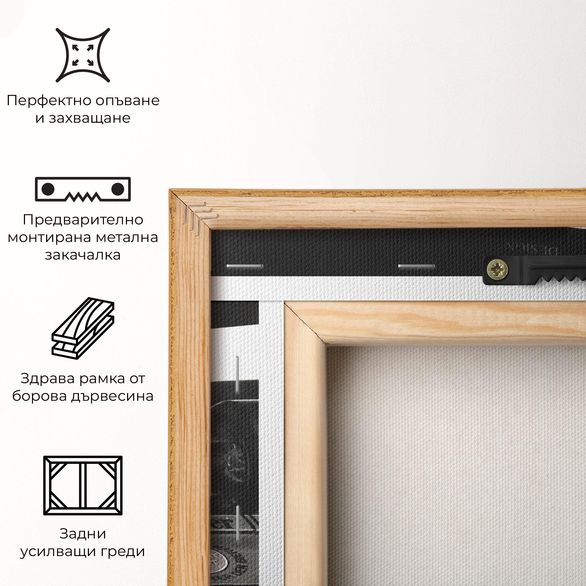 Картина на платно Formula 1 Car Grey mockup 5