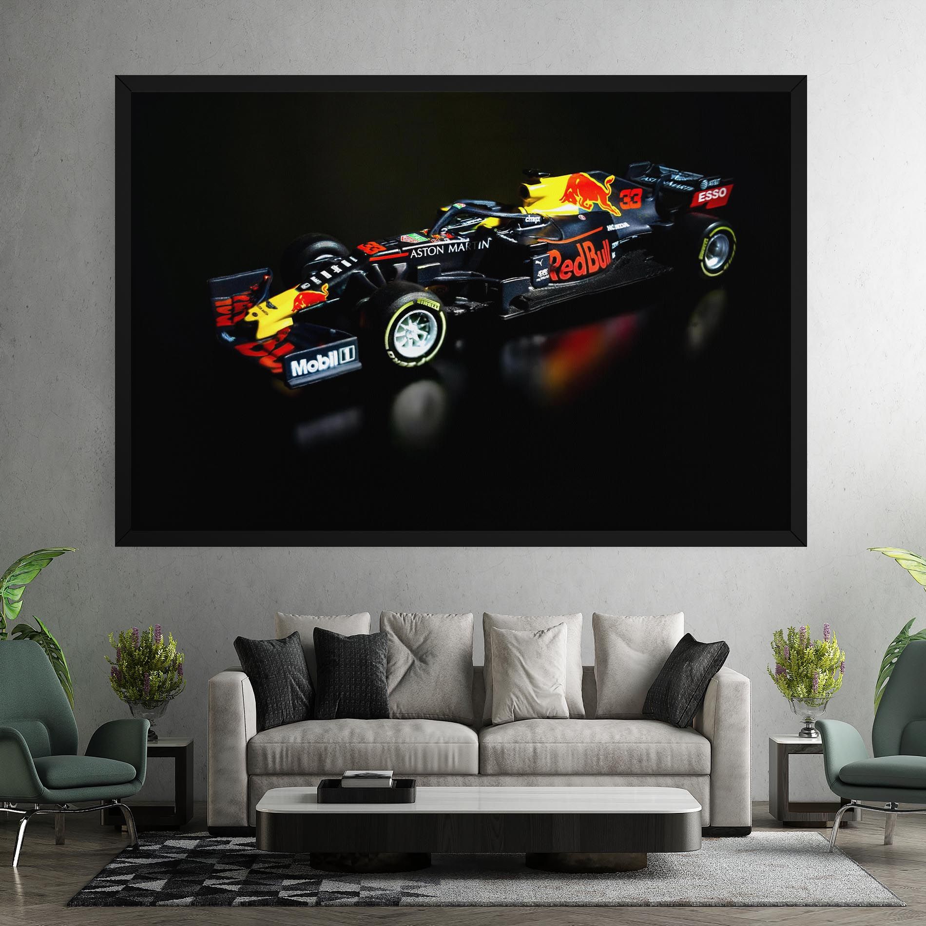 Black Yellow F1 mockup 7