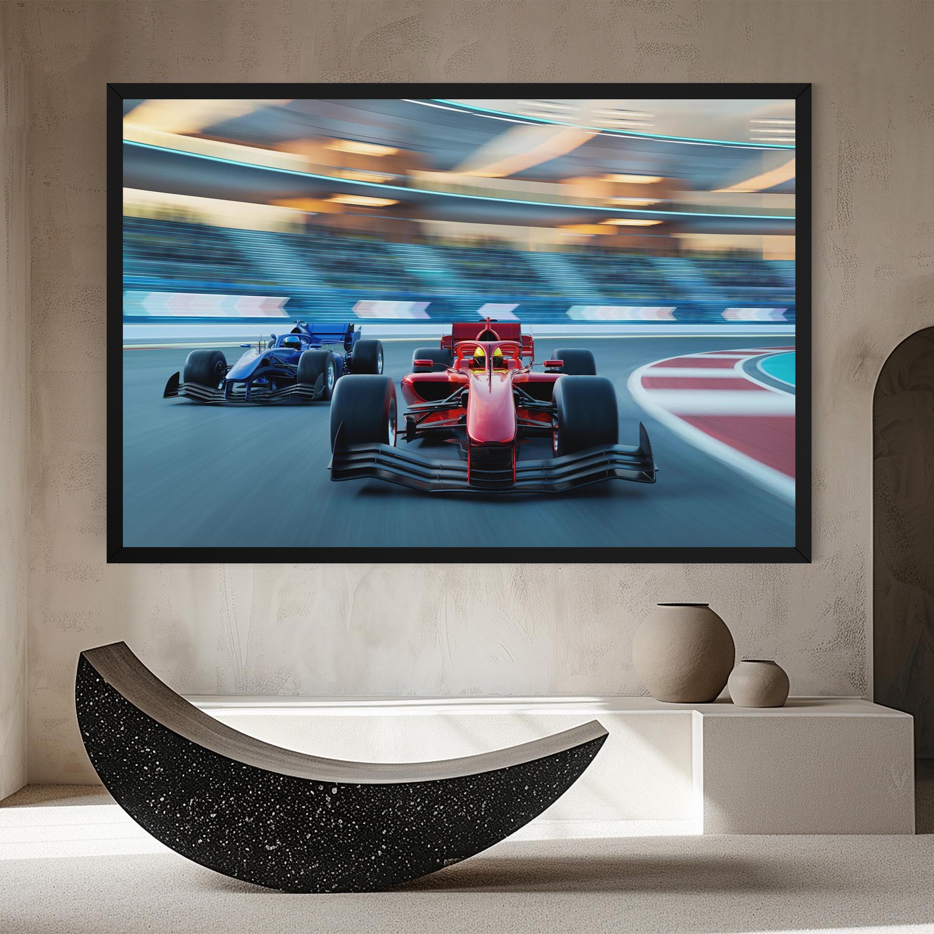 Картина на платно F1 Racing mockup 8