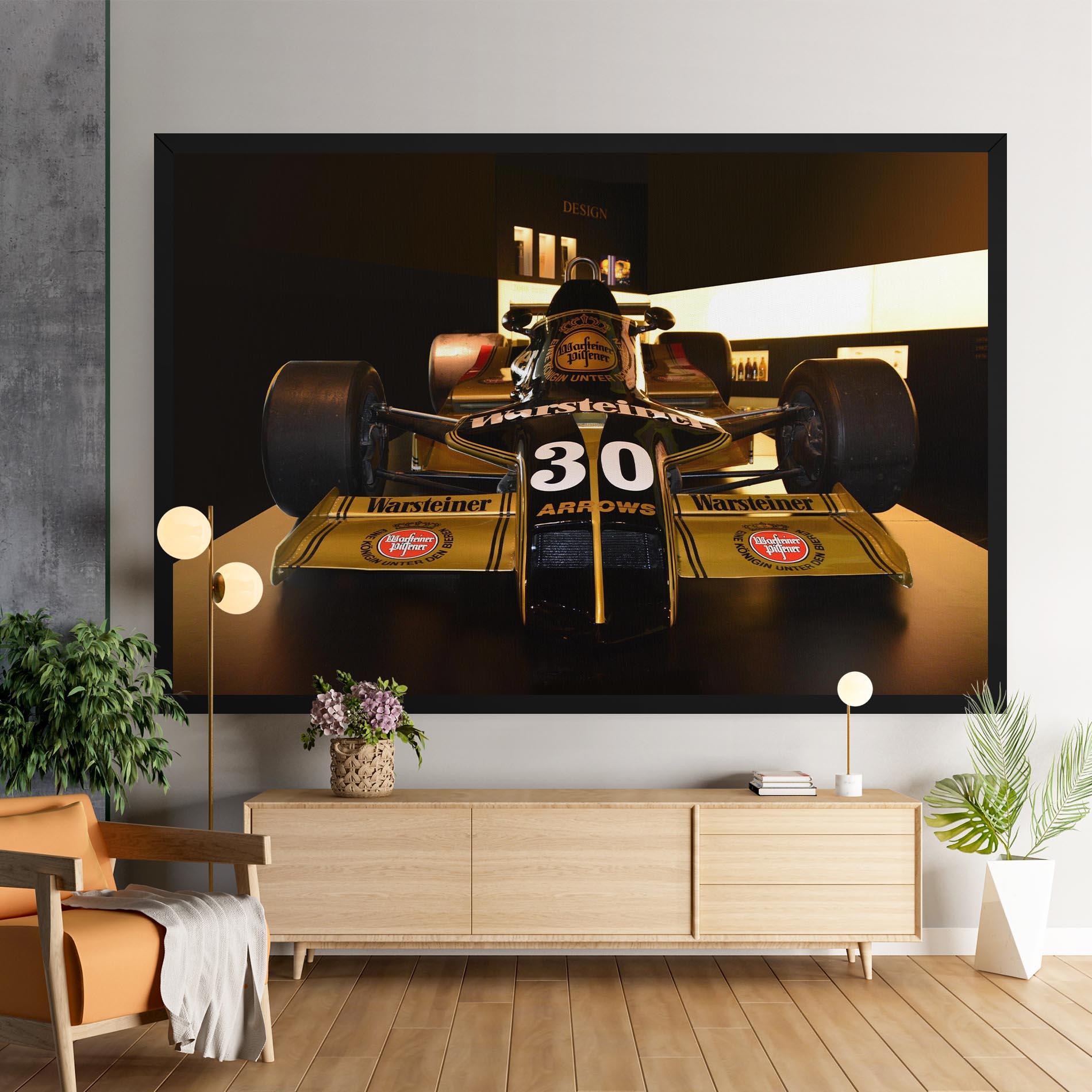 Картина на платно Formula 1 Car Color mockup 9