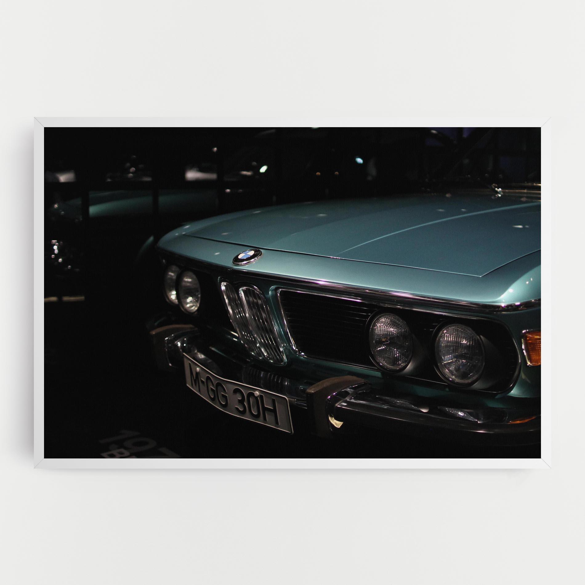 Картина на платно Old Bmw Headlight mockup 0