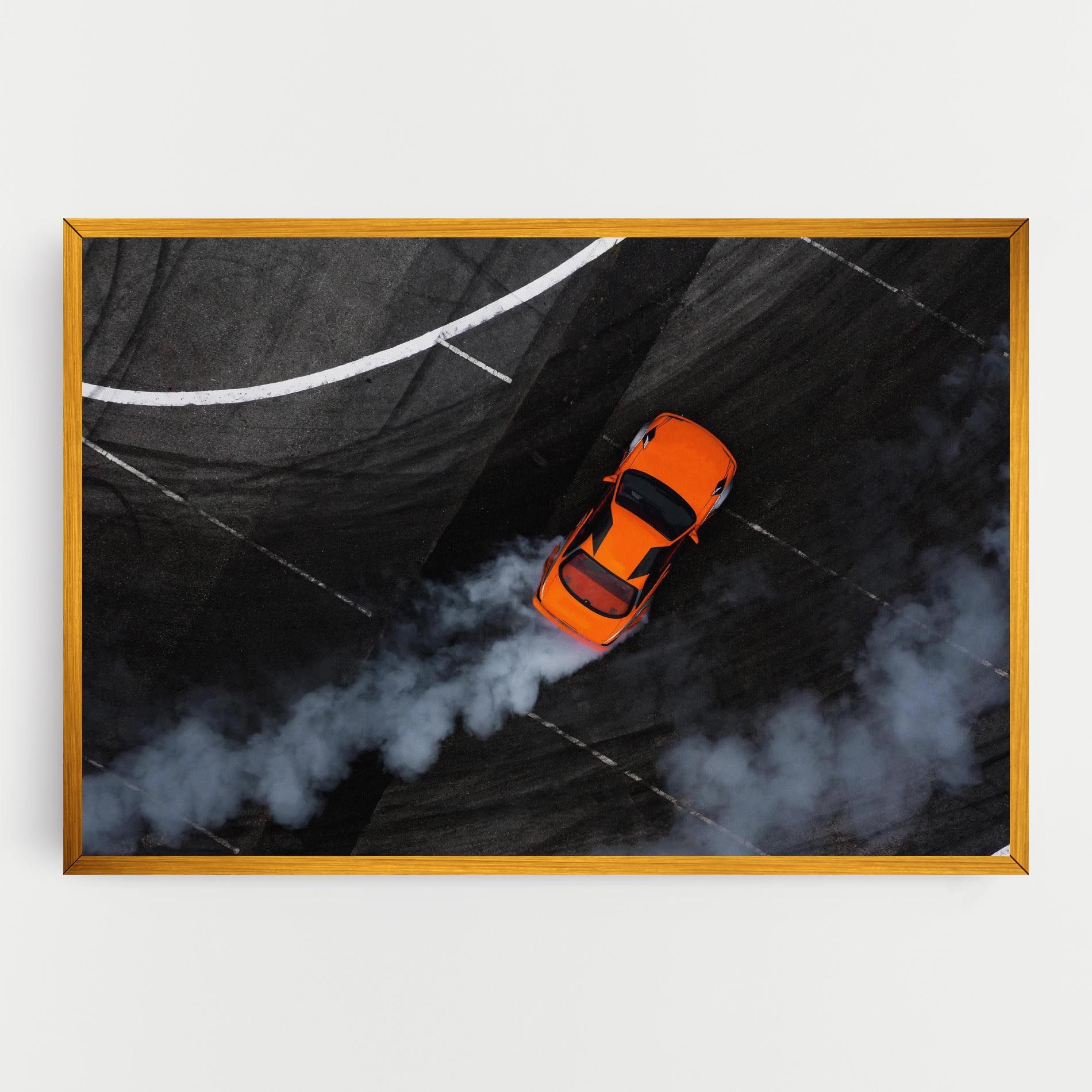 Orange Proche Drifting mockup 0