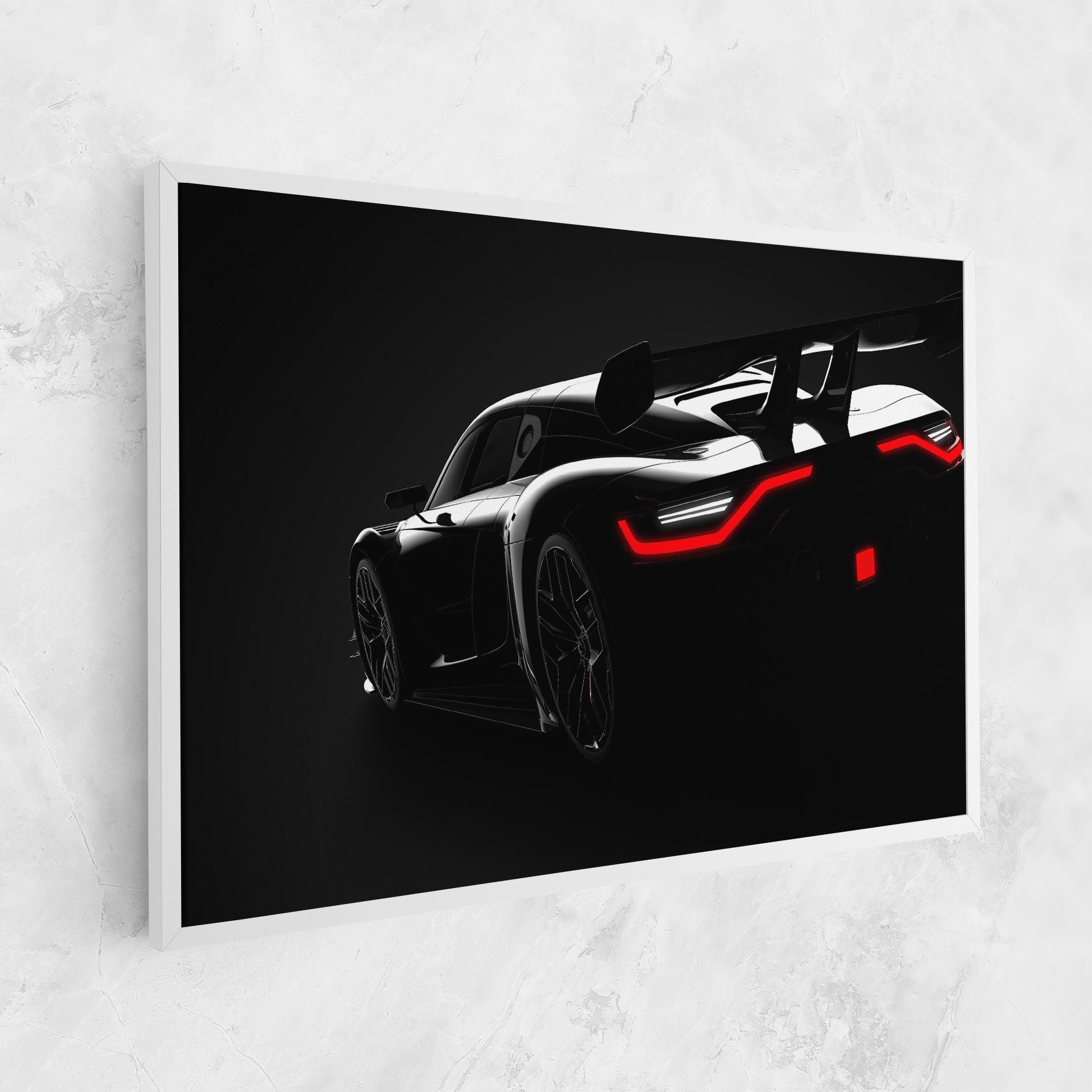 Black Hypercar Car mockup 1