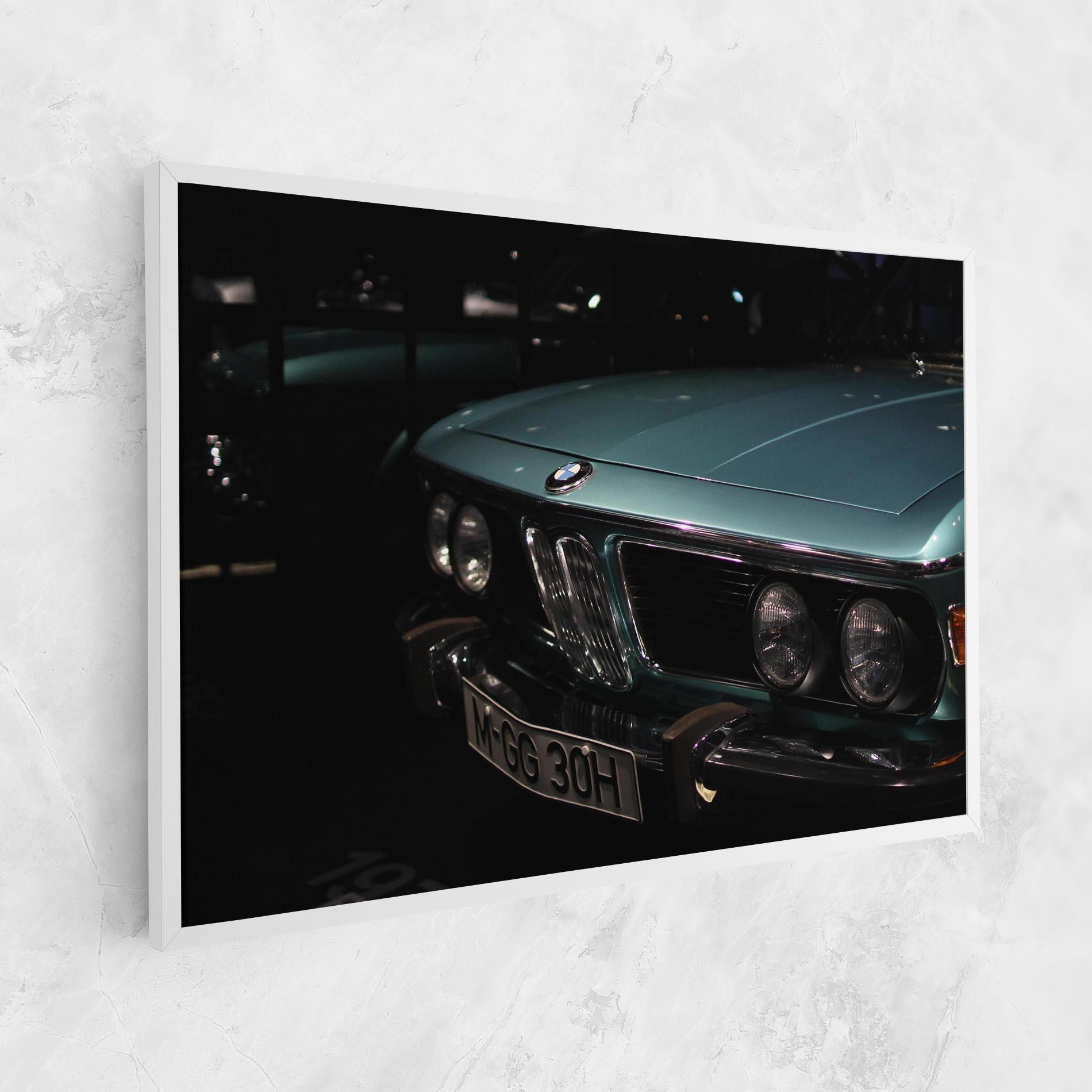 Картина на платно Old Bmw Headlight mockup 1