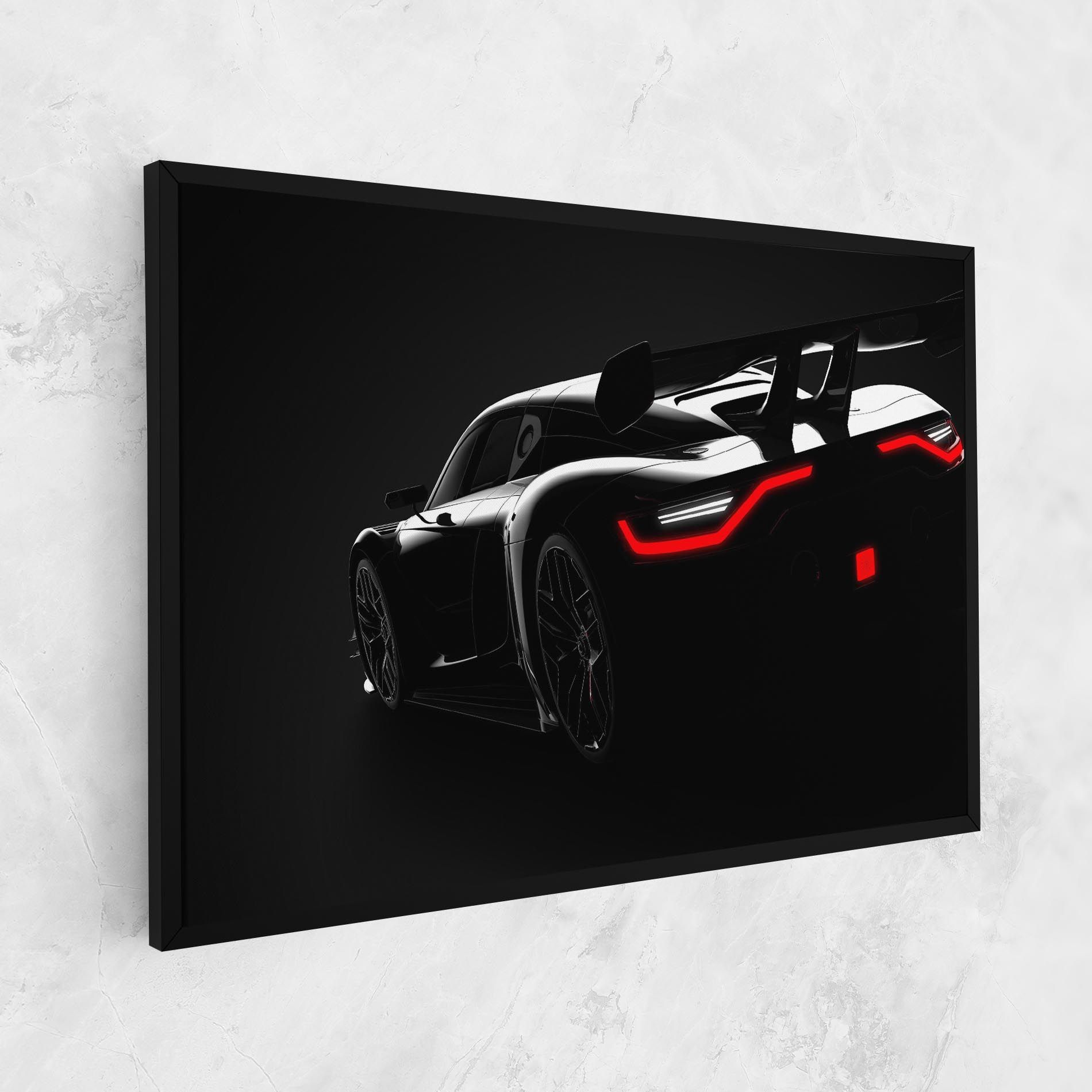 Black Hypercar Car mockup 1