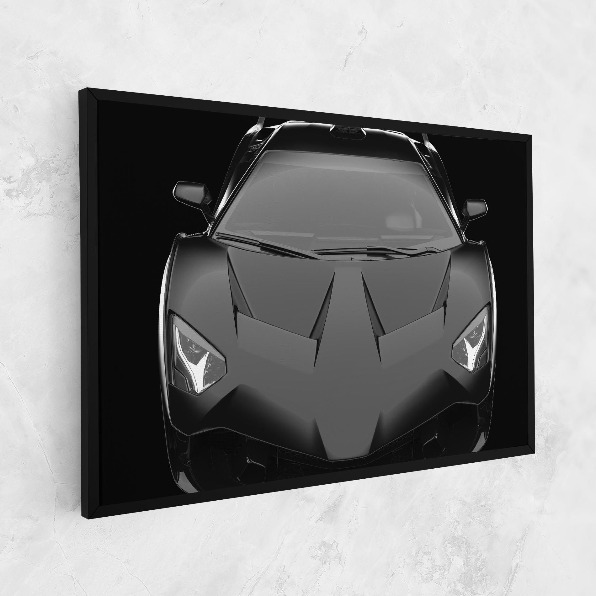 Black Matte Lambo mockup 1