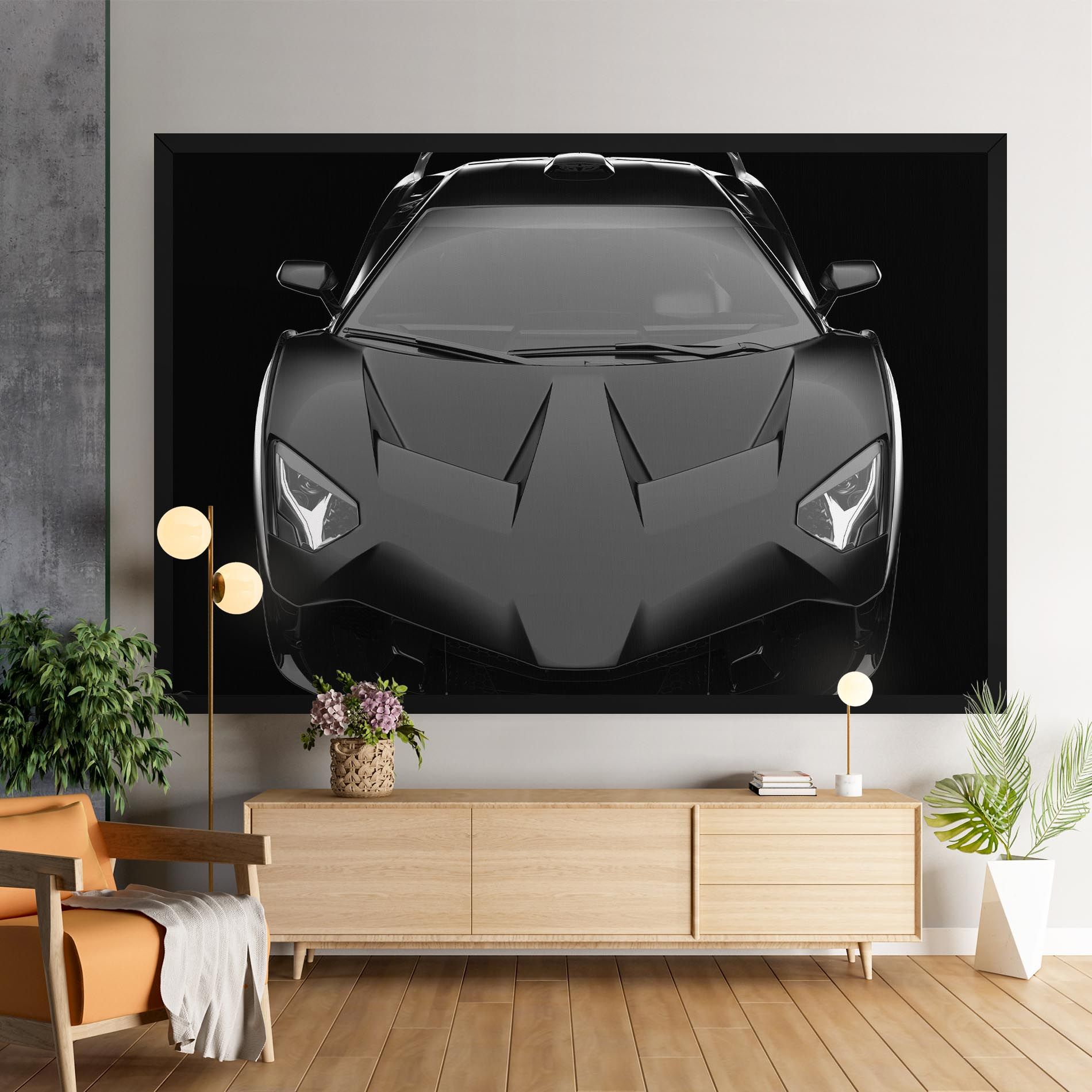 Black Matte Lambo mockup 9