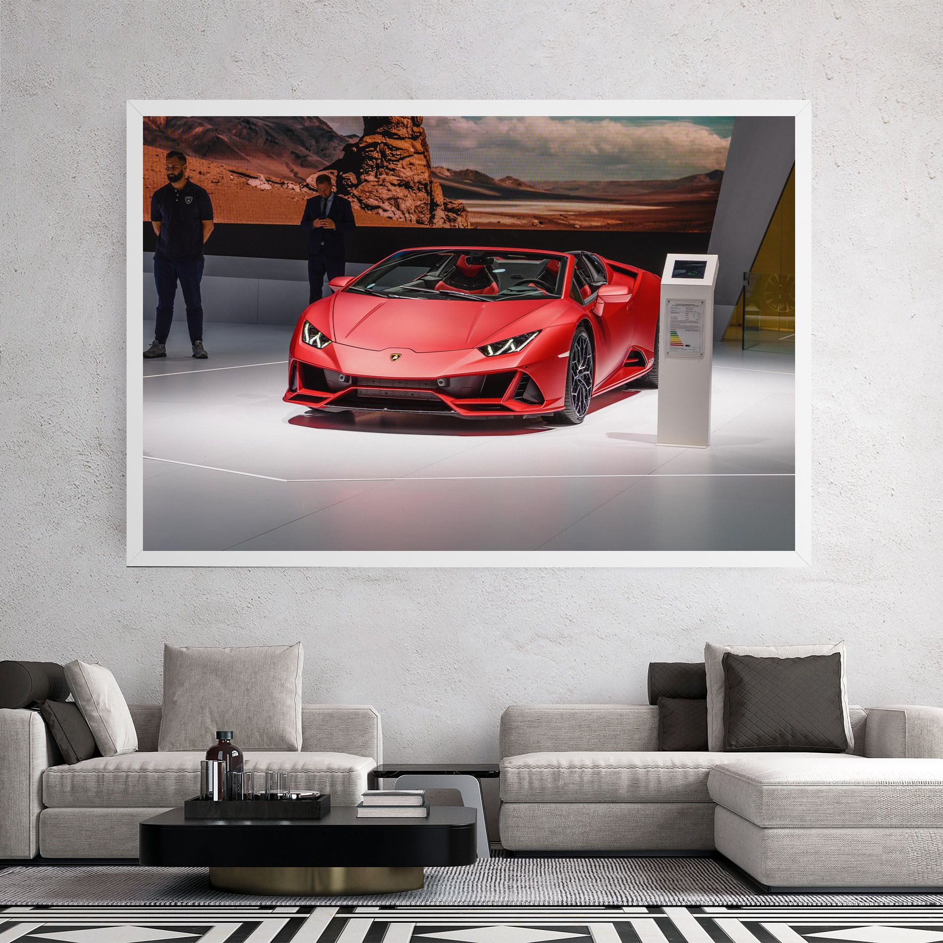 Red Lambo Front mockup 2