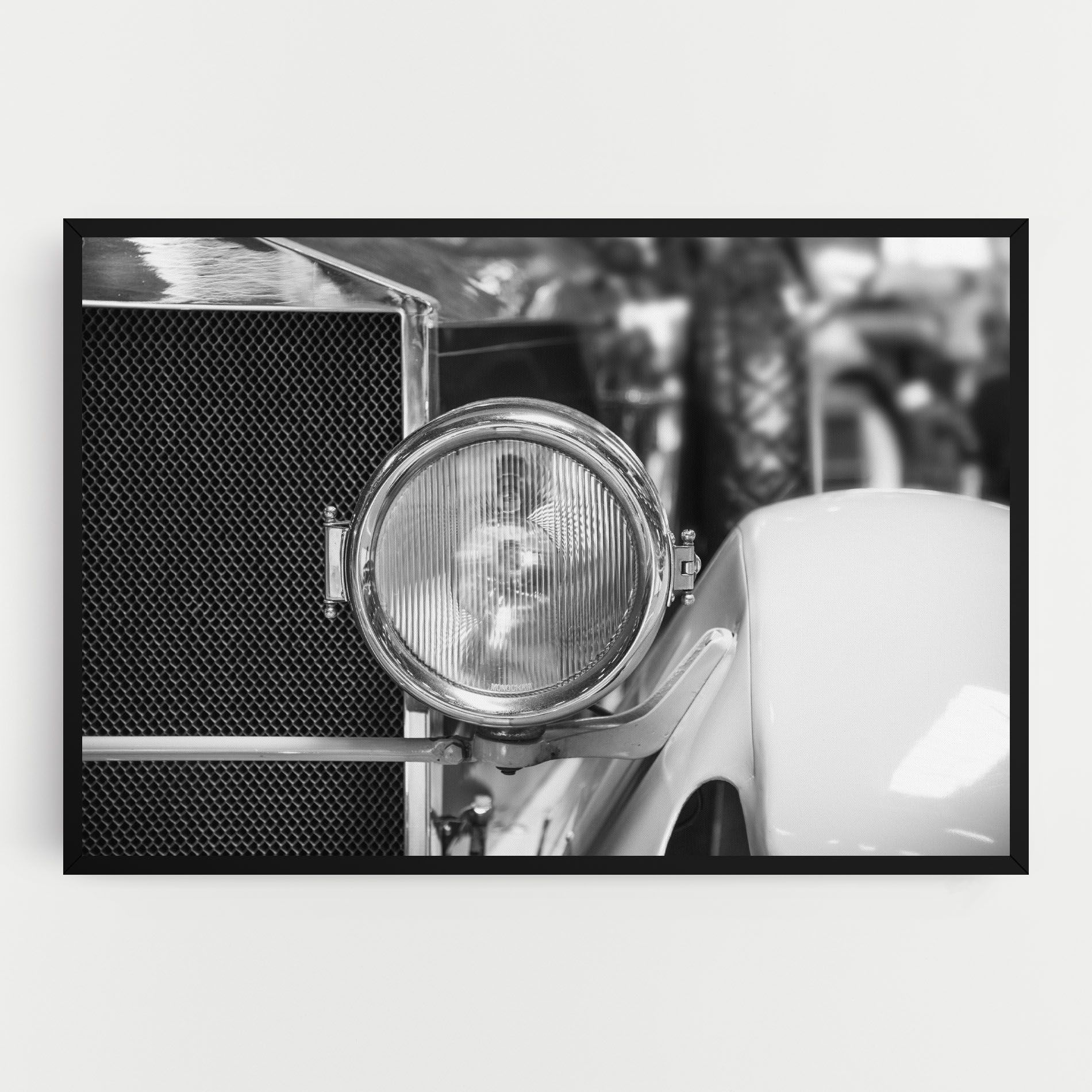 Closeup Grey Car mockup 0