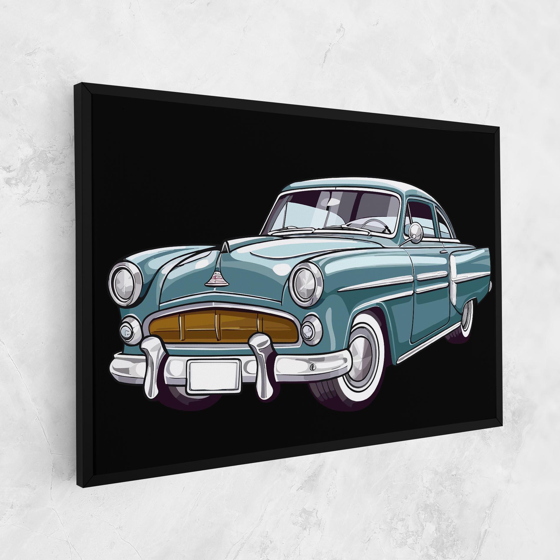 Картина на платно Ford Thunderbolt mockup 1