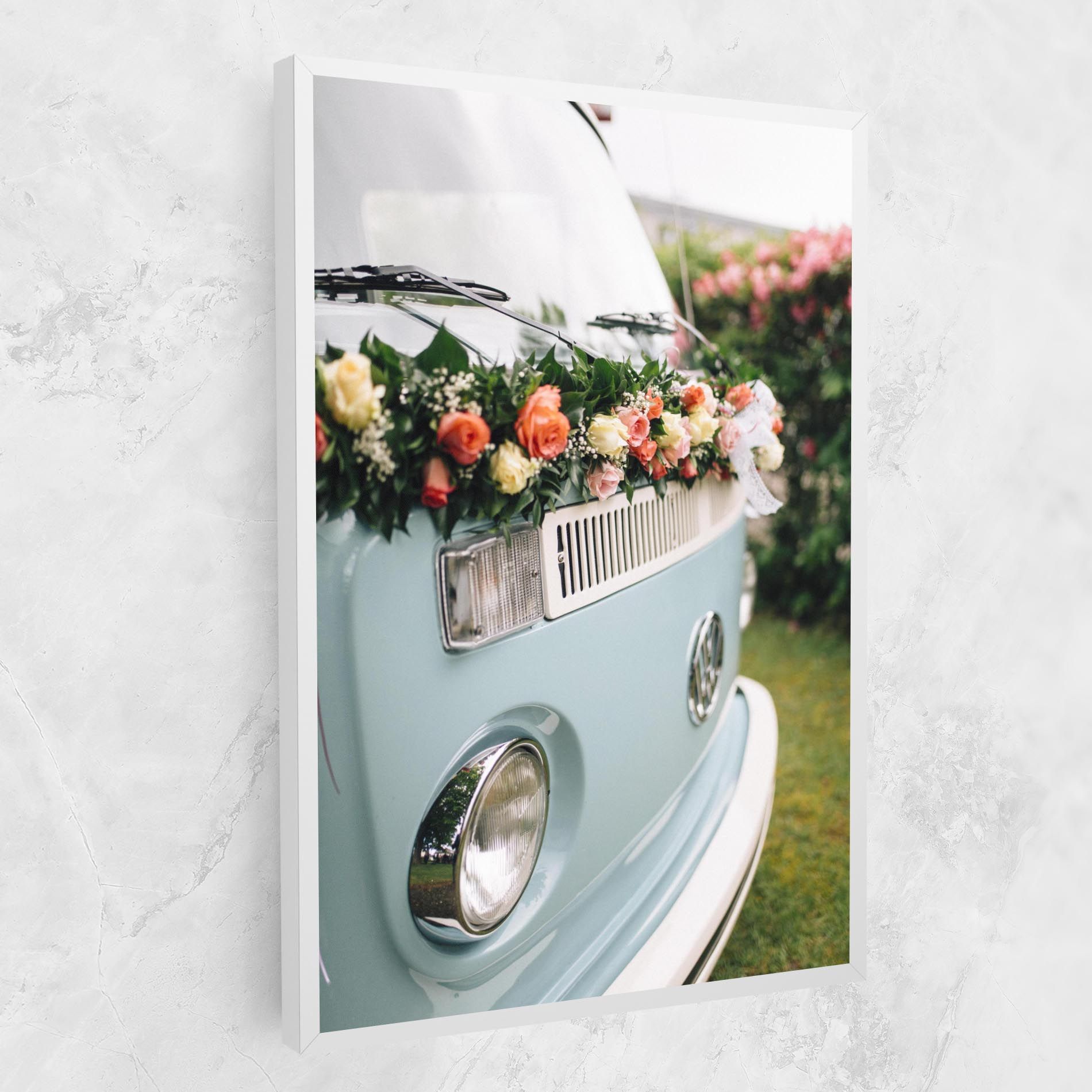 Vintage Rose Van mockup 1