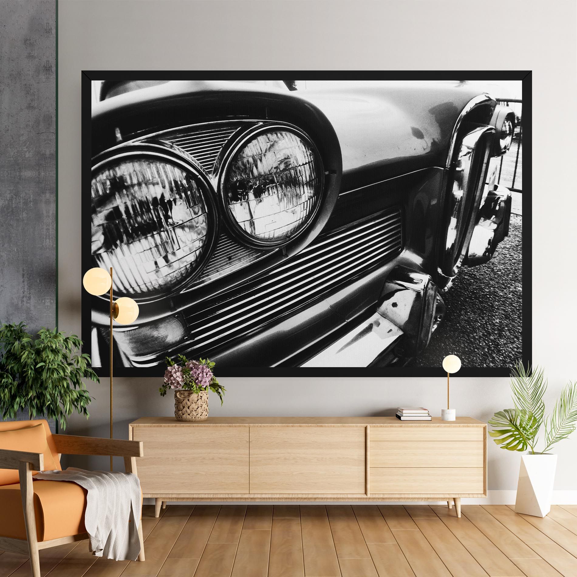 Old Closeup Car mockup 9