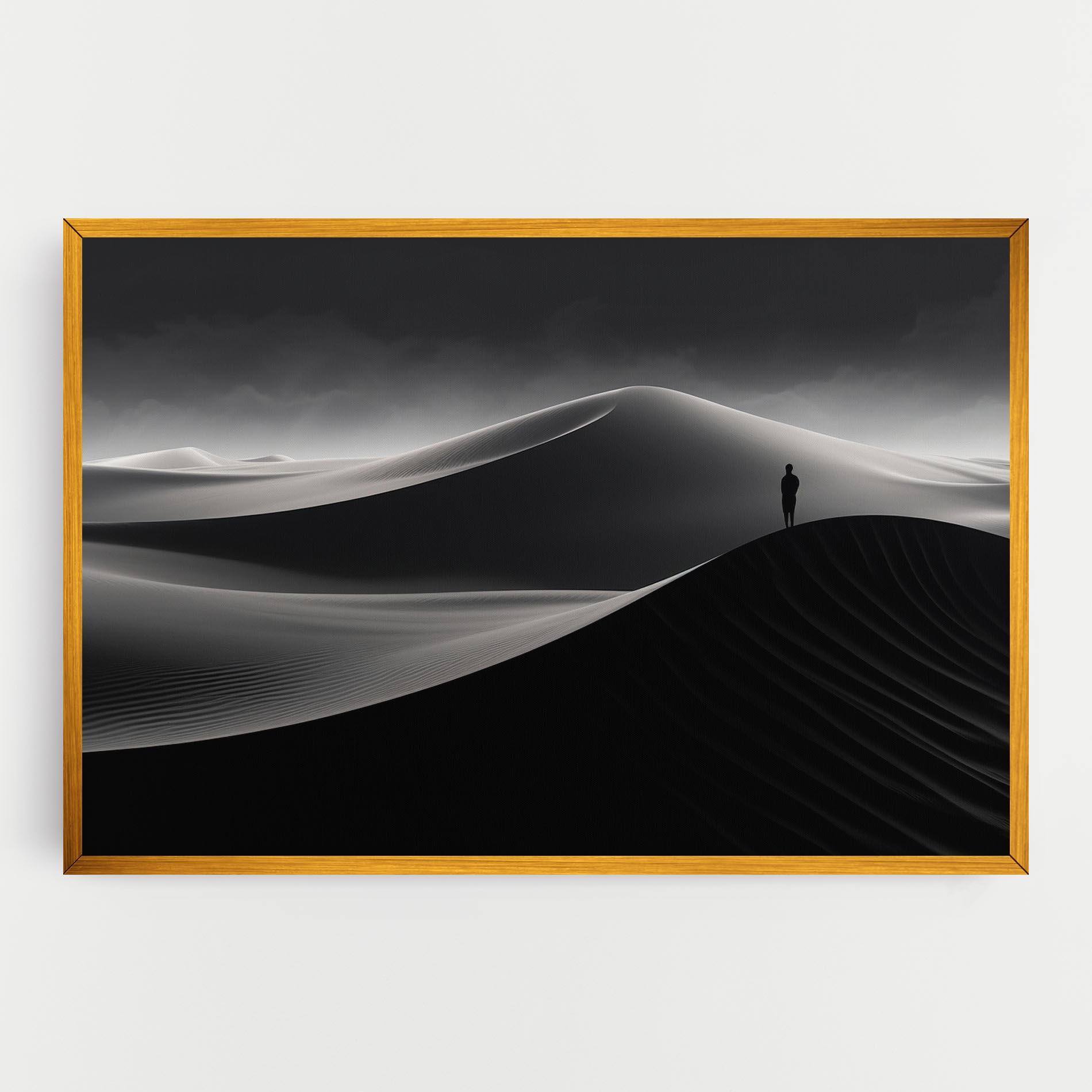 Картина на платно Grey Dune mockup 0
