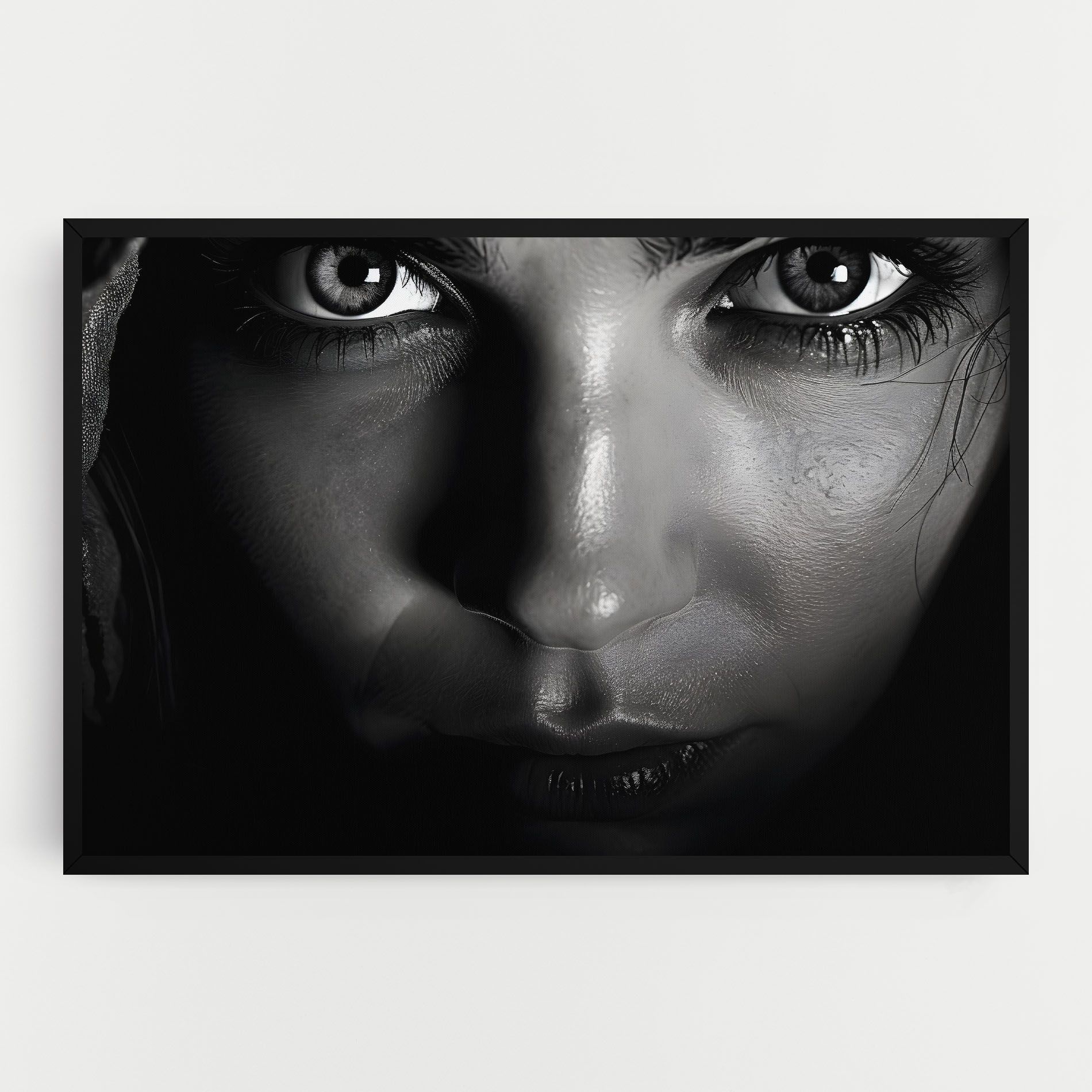 Closeup Portrait mockup 0