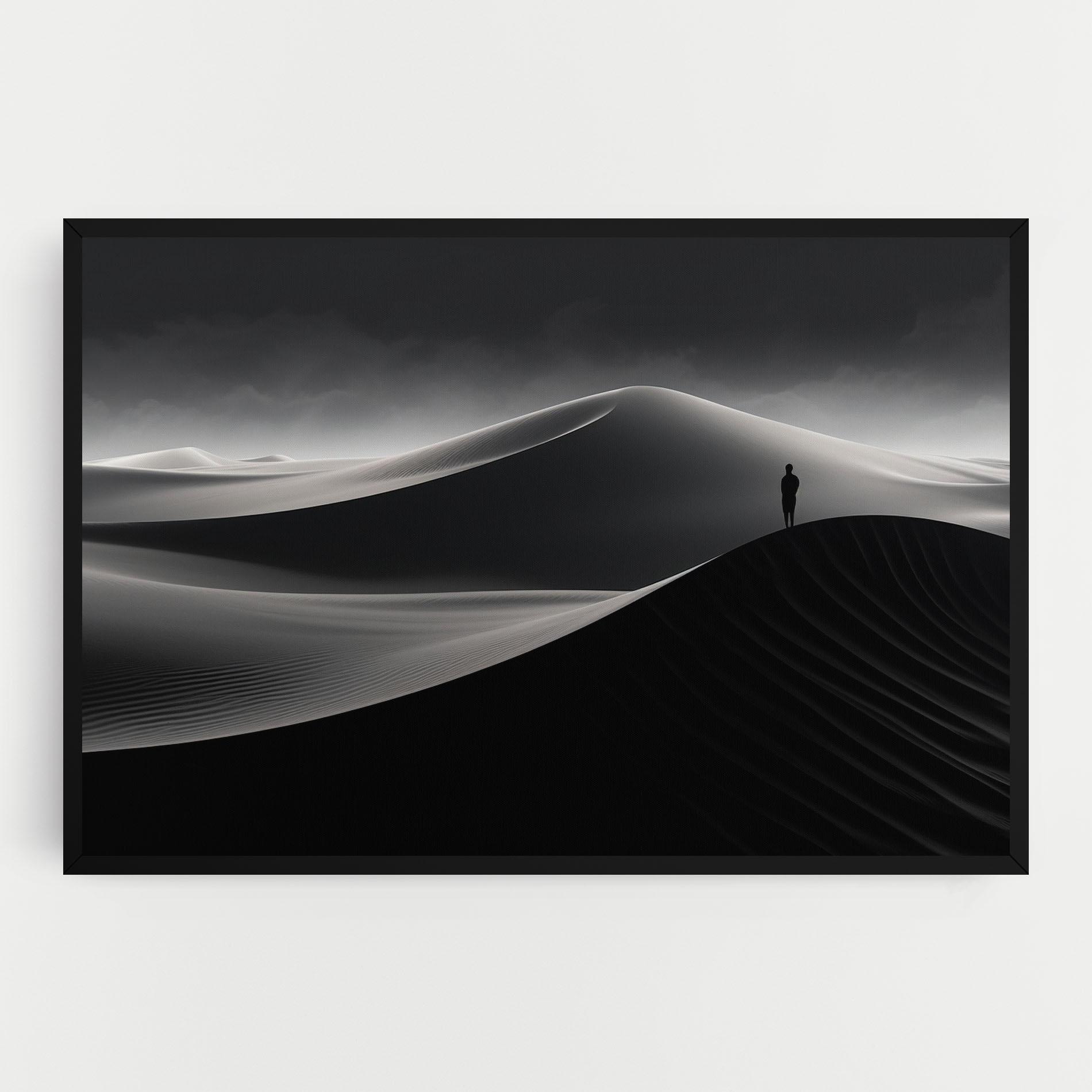 Картина на платно Grey Dune mockup 0