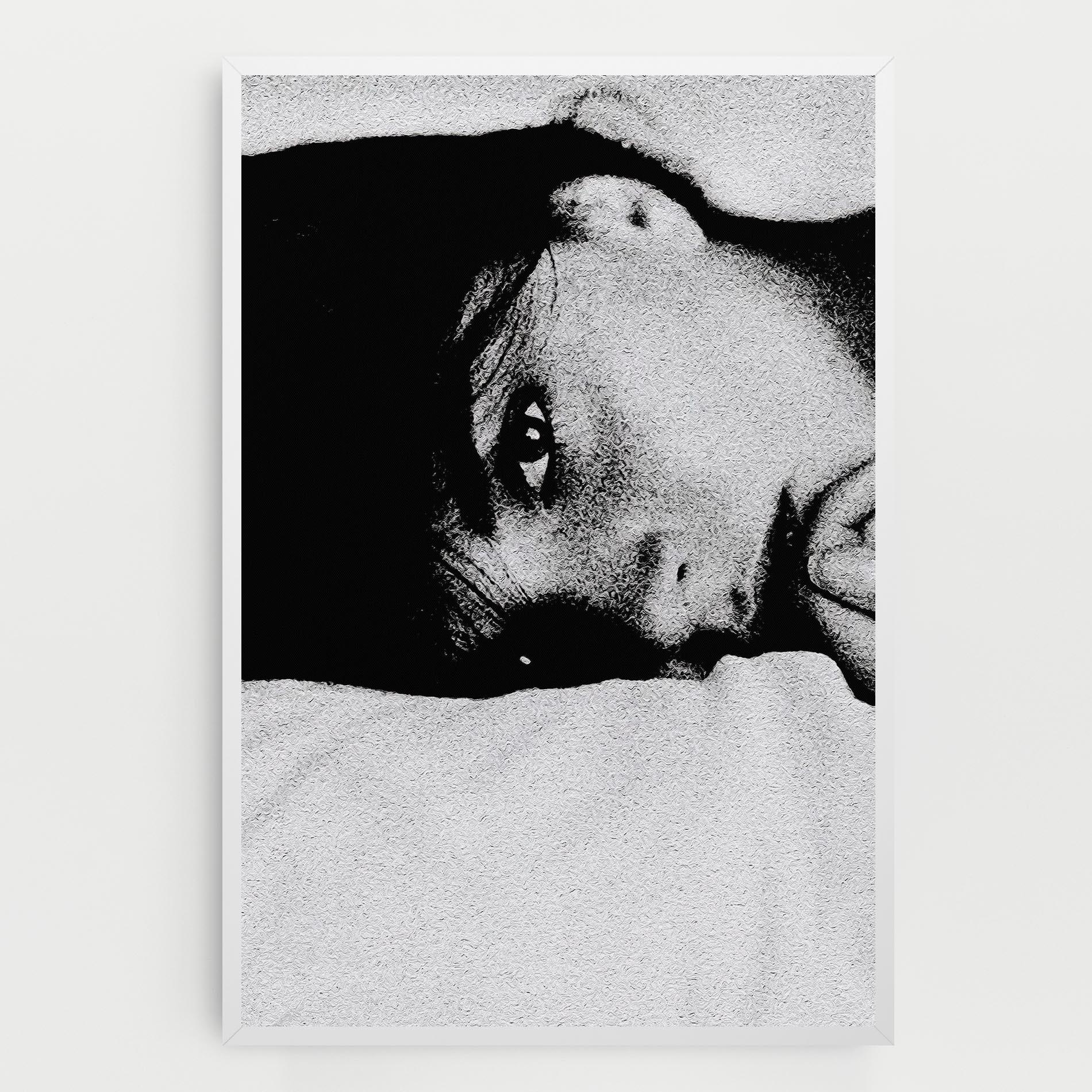 Картина на платно Eye Contact mockup 0