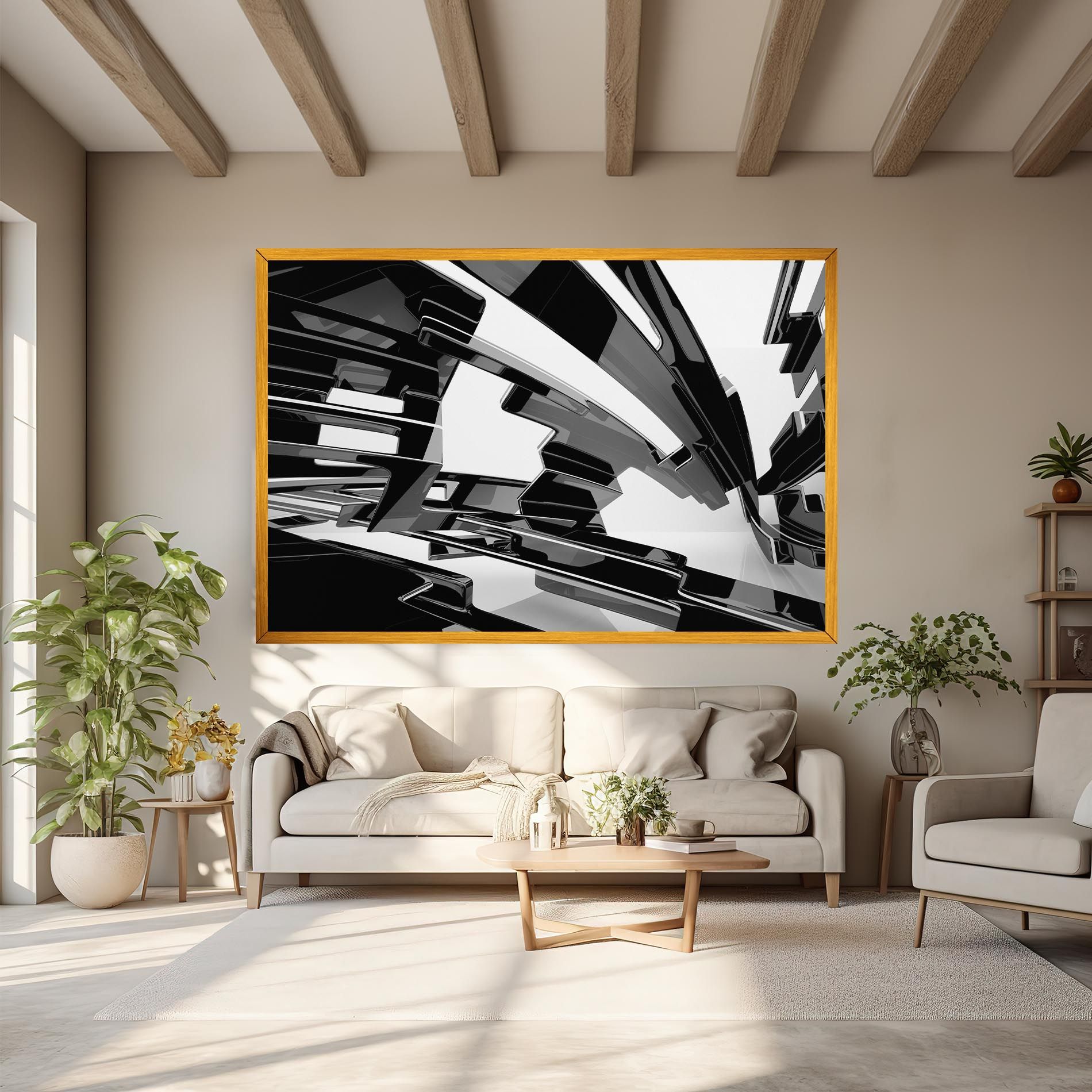 Glossy Sculpture mockup 6