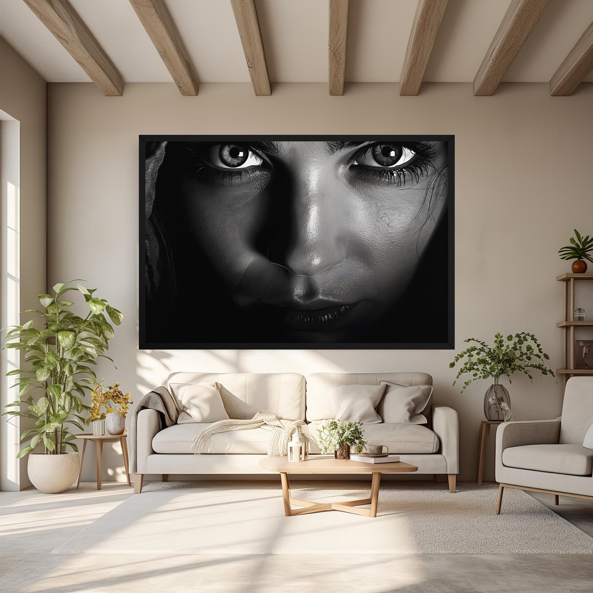 Closeup Portrait mockup 6