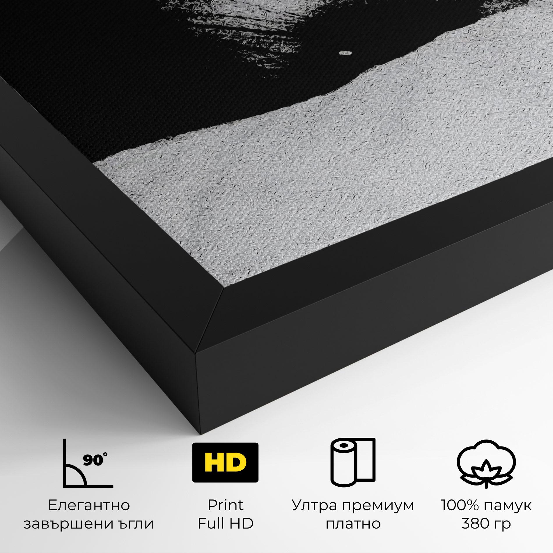 Картина на платно Eye Contact mockup 4