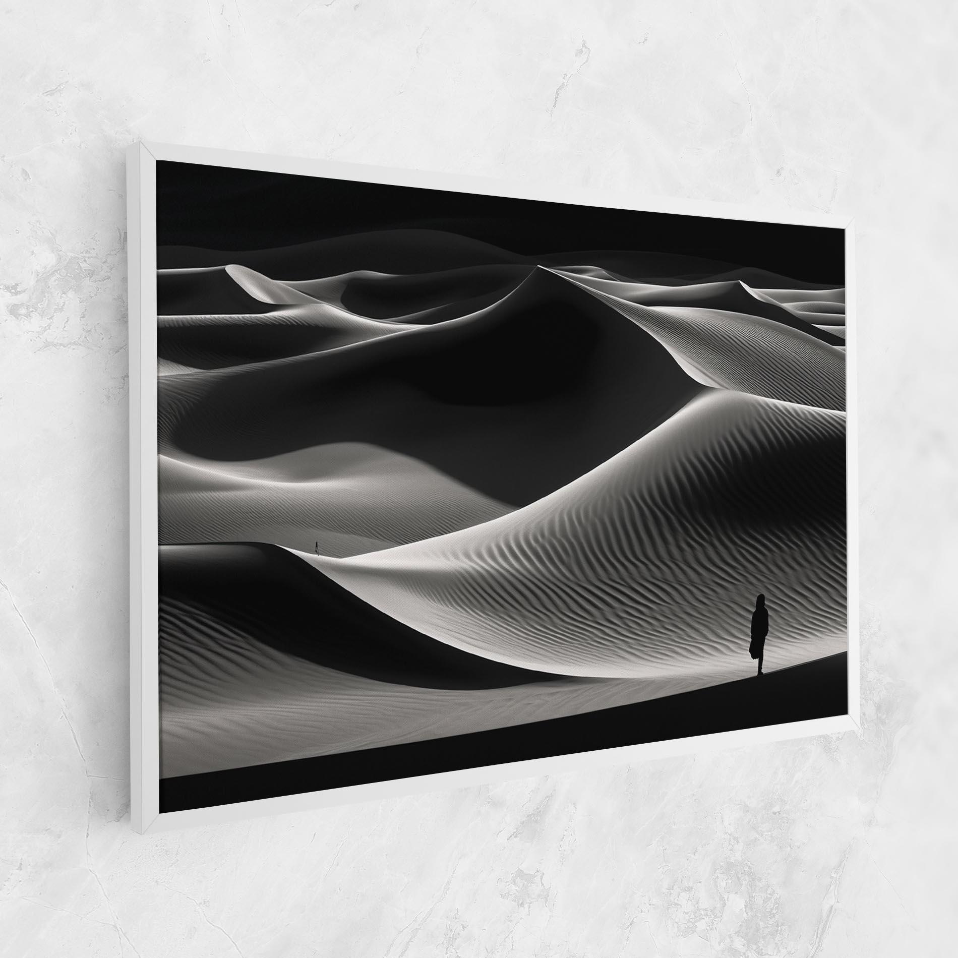 Картина на платно Dune Silhouette mockup 1