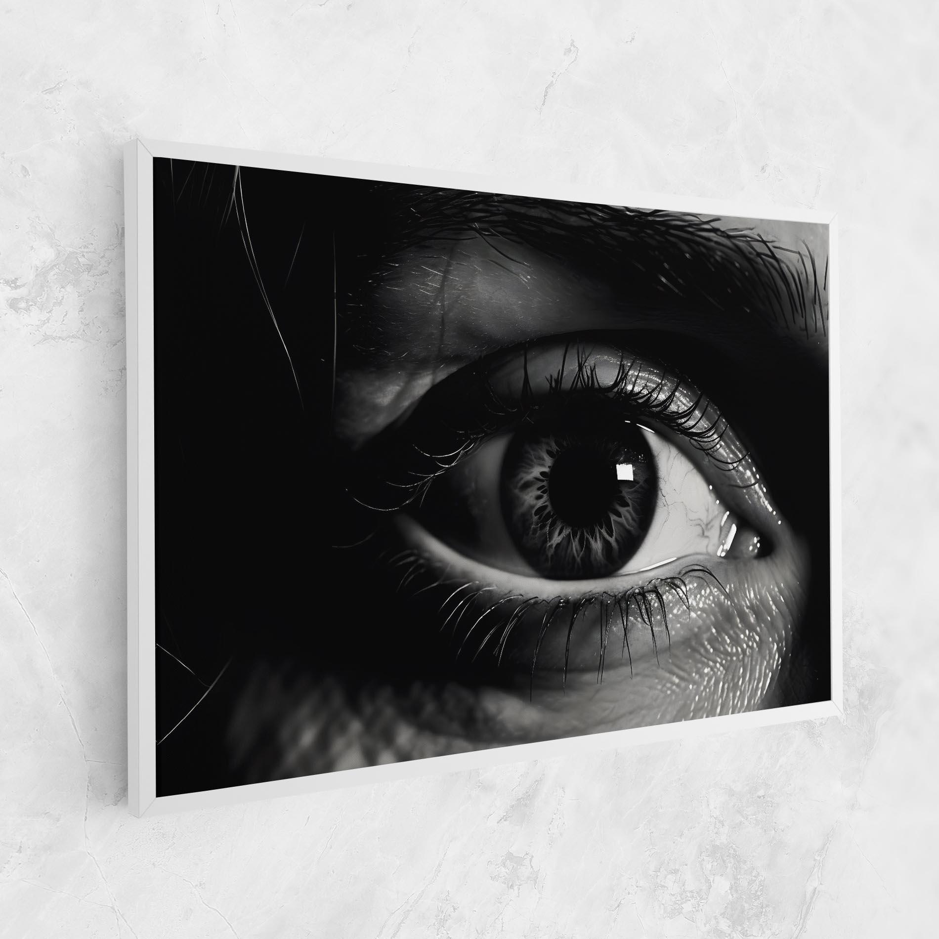 Картина на платно Eye Close Up mockup 1