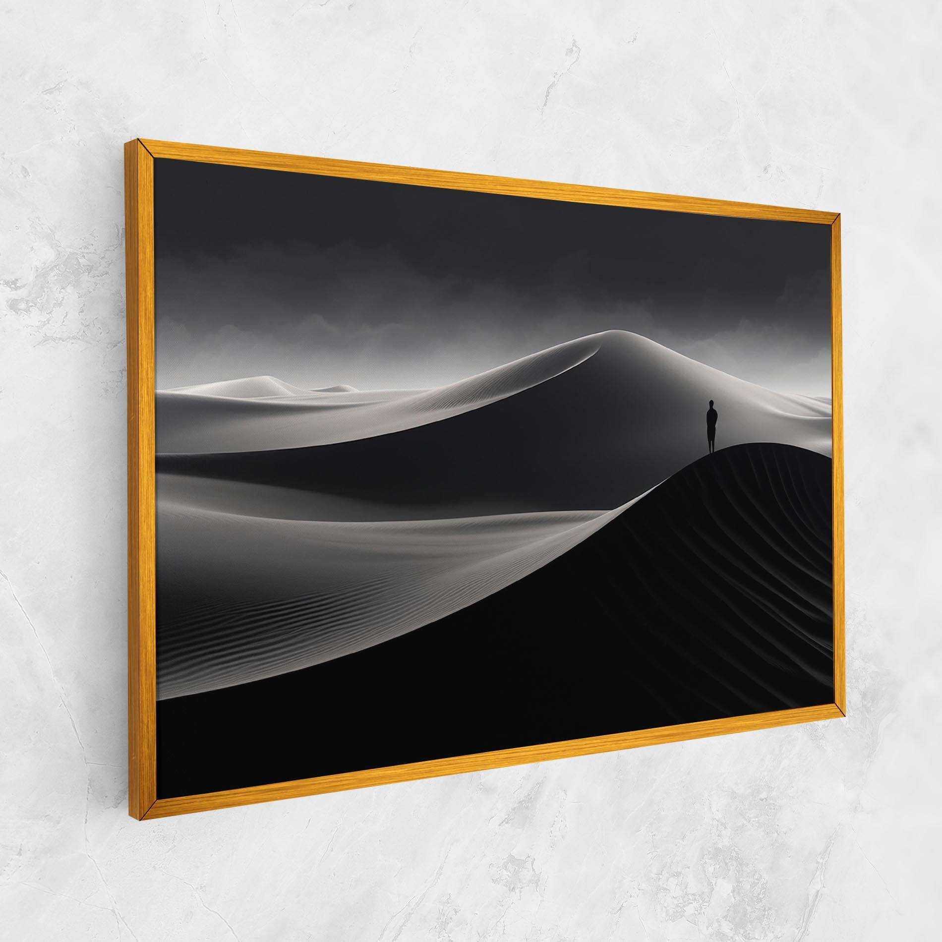 Картина на платно Grey Dune mockup 1