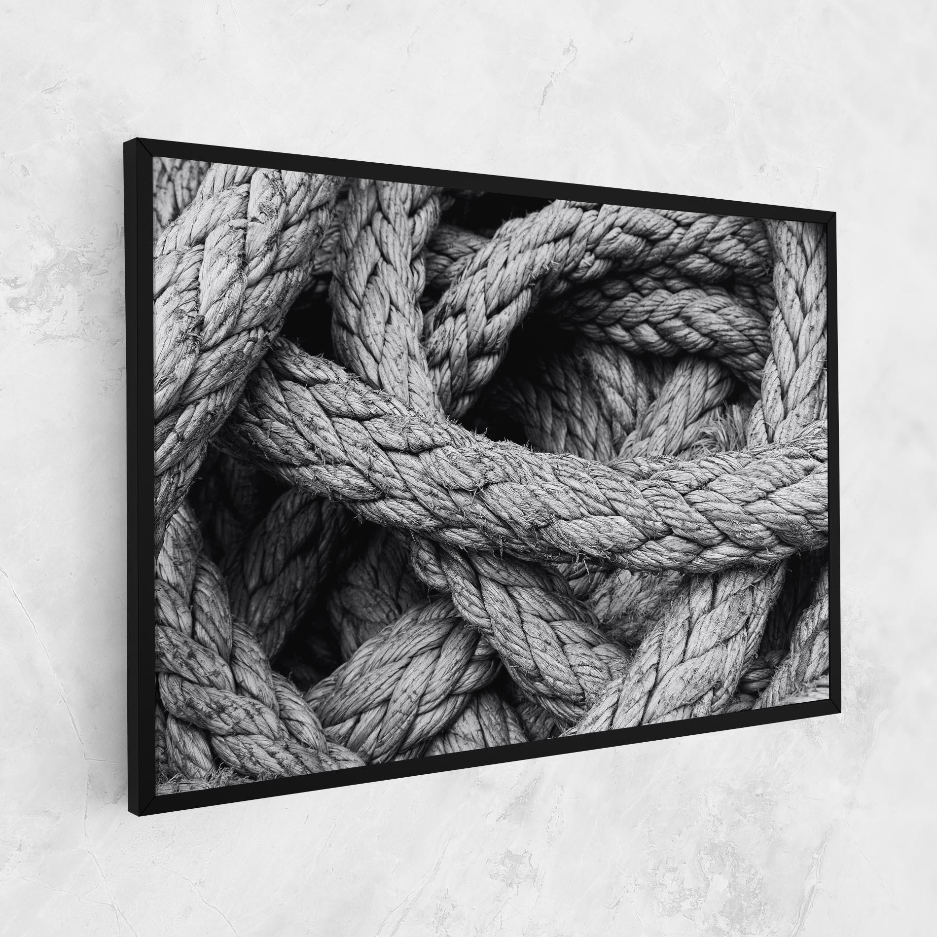 Картина на платно Gray String mockup 1