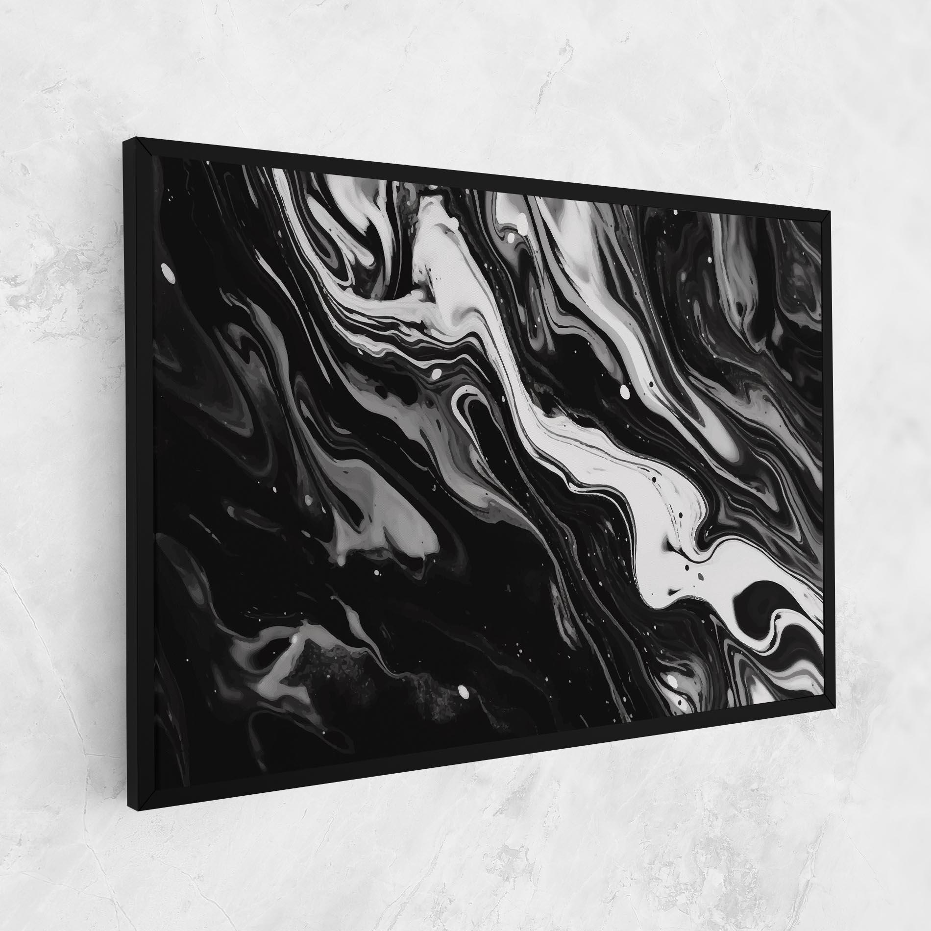 Картина на платно Grey Art Marble mockup 1