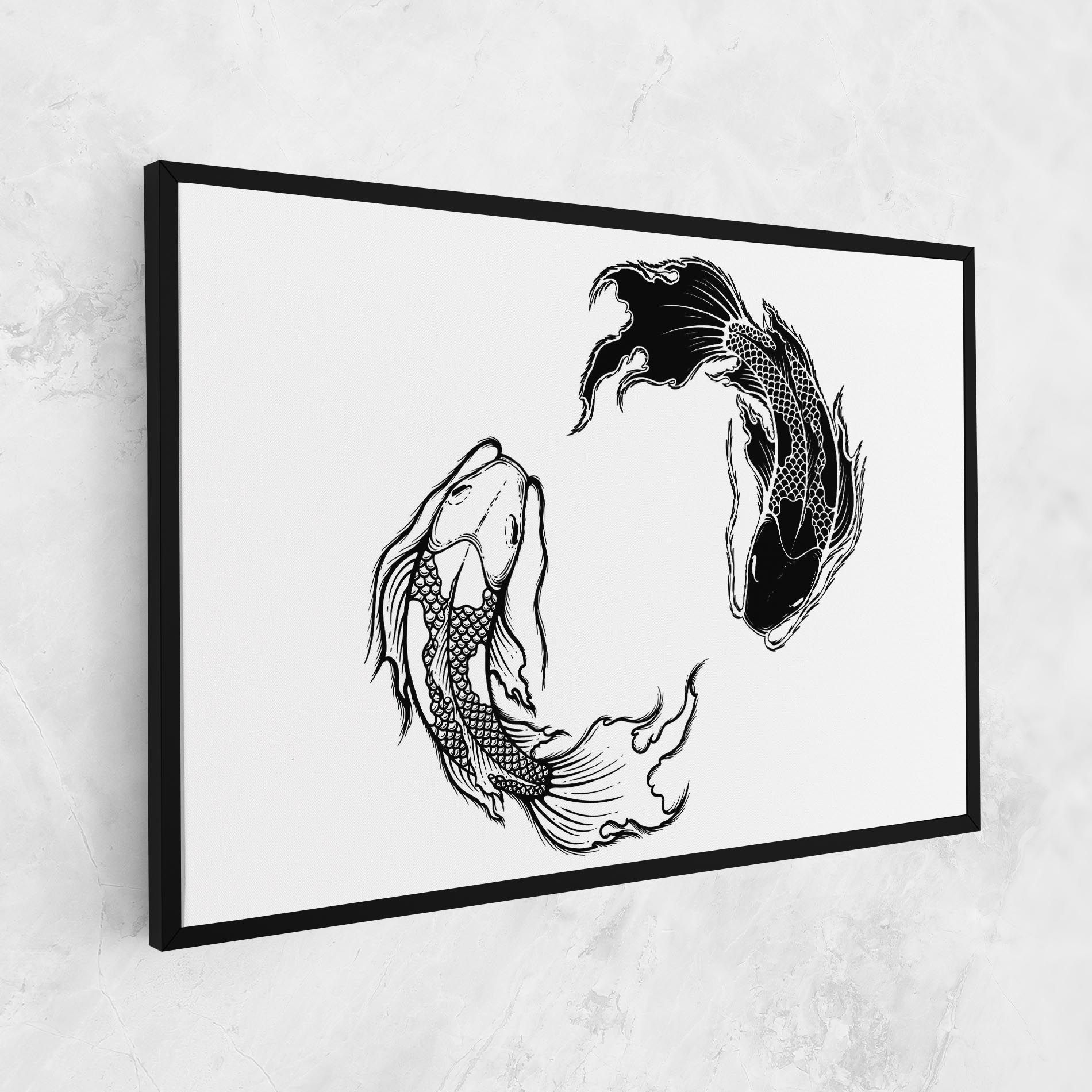 Yin Yang Koi mockup 1