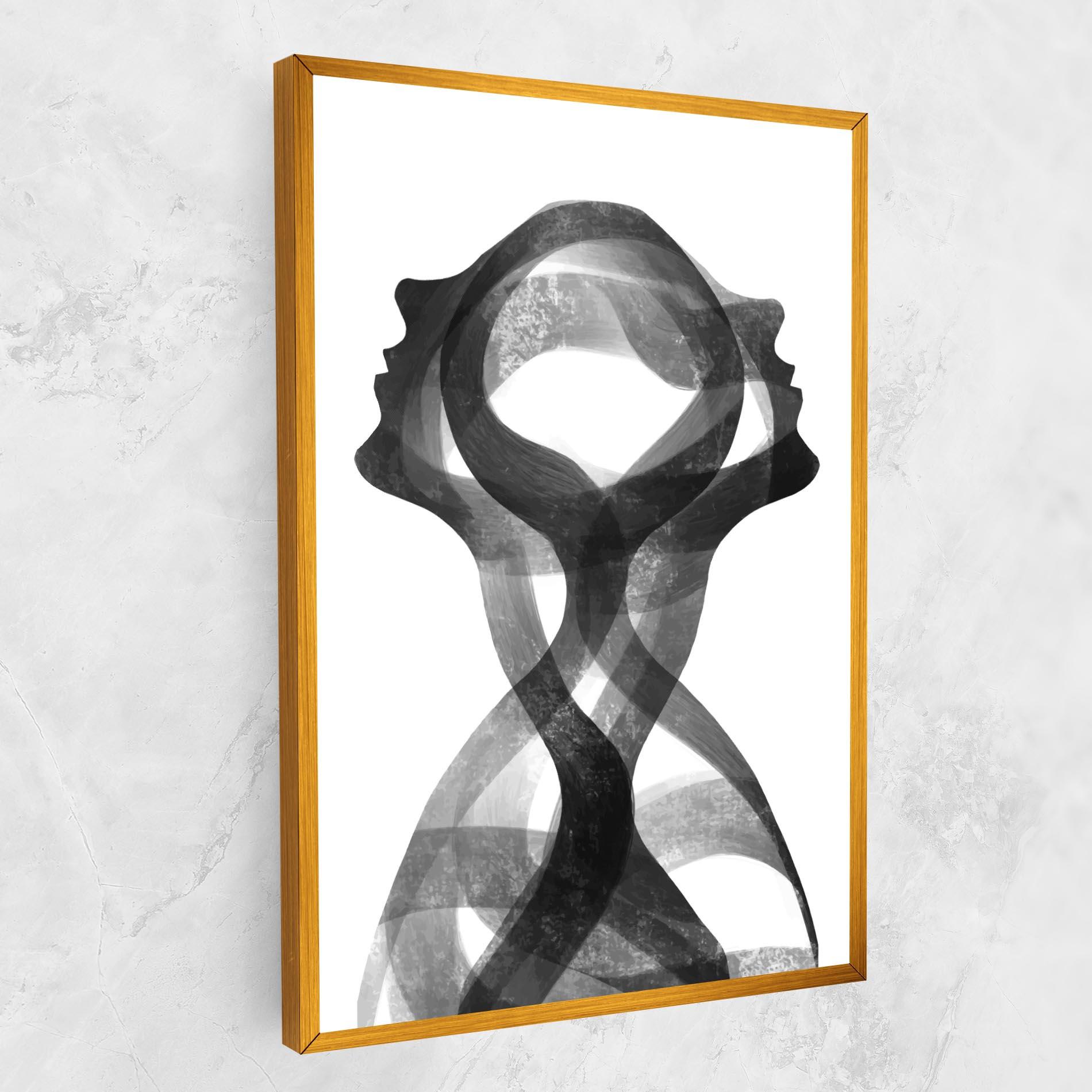 Картина на платно Human Conection mockup 1