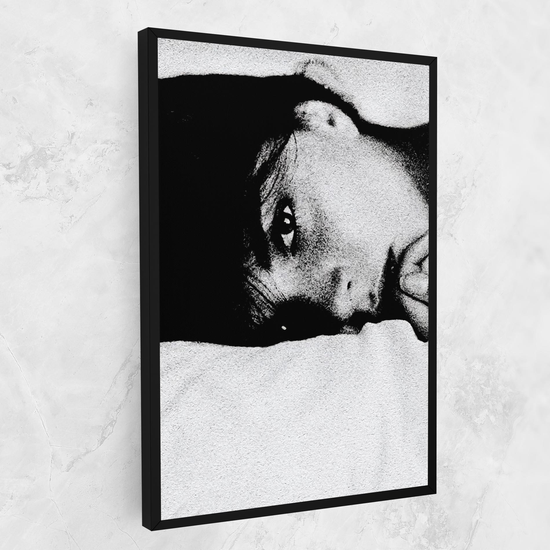 Картина на платно Eye Contact mockup 1