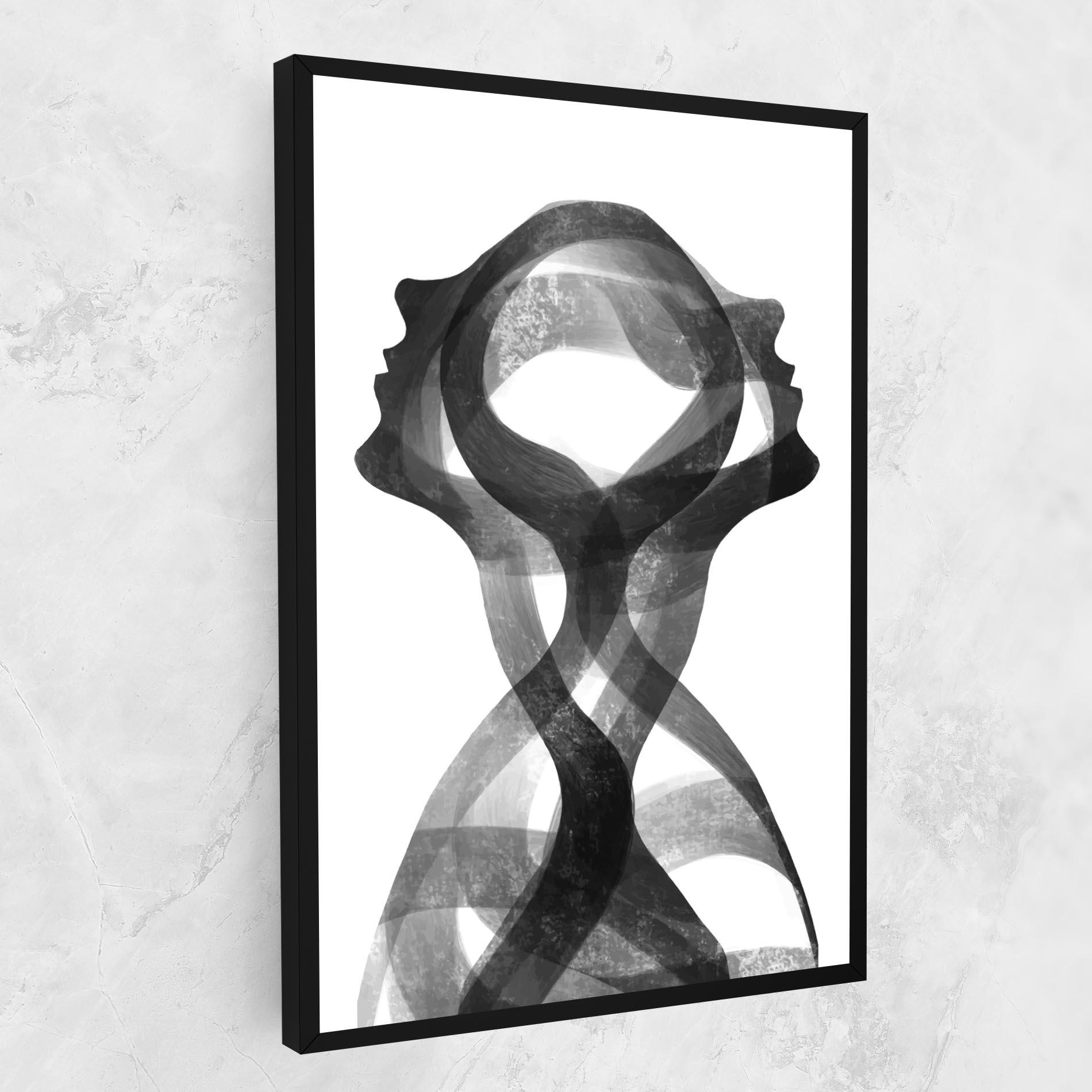 Картина на платно Human Conection mockup 1