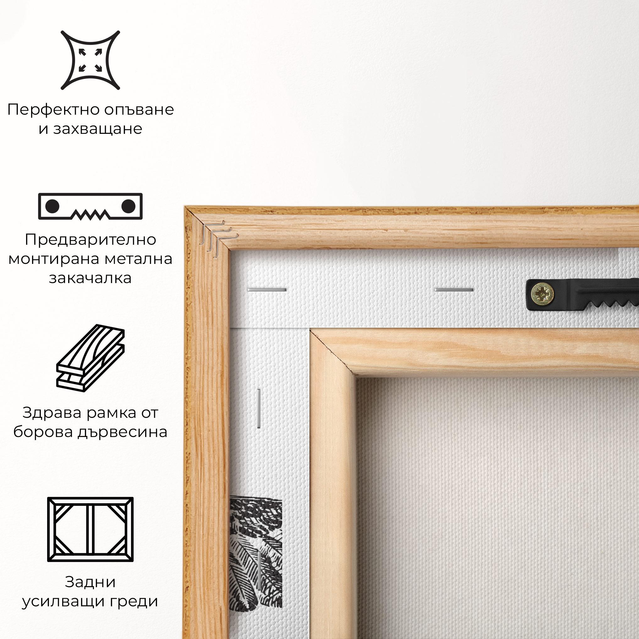 Картина на платно Eagle Art Line mockup 5