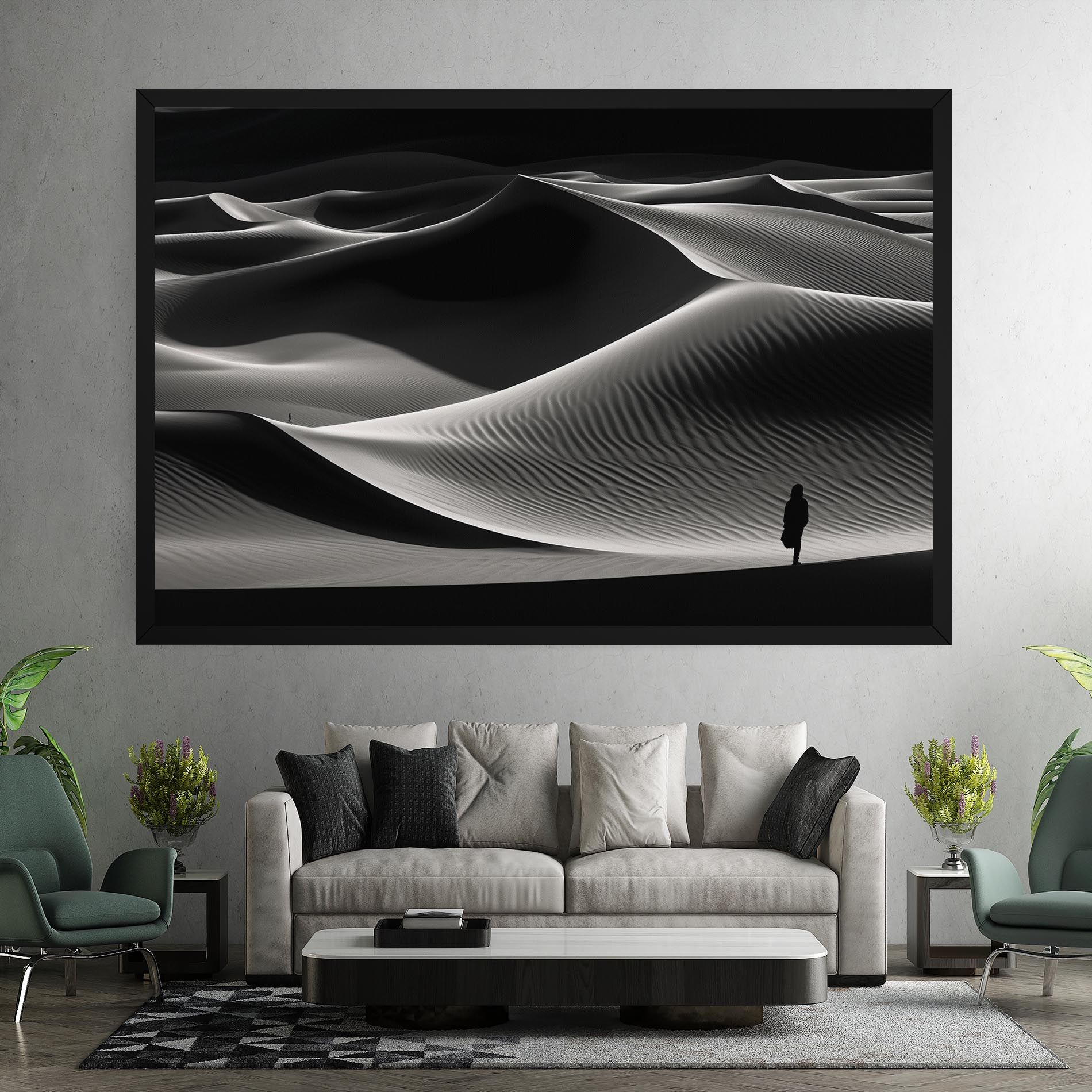 Dune Silhouette mockup 7