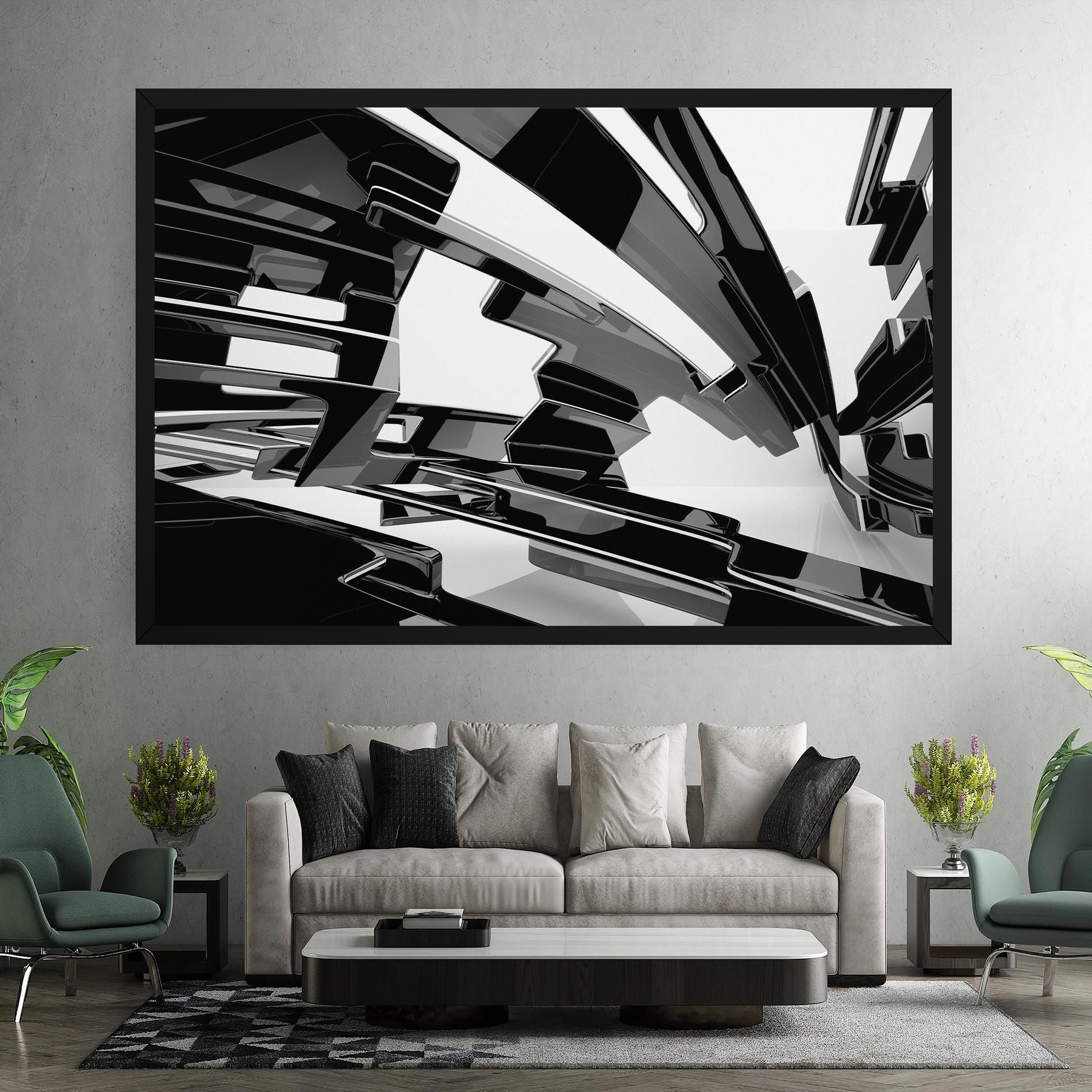 Glossy Sculpture mockup 7