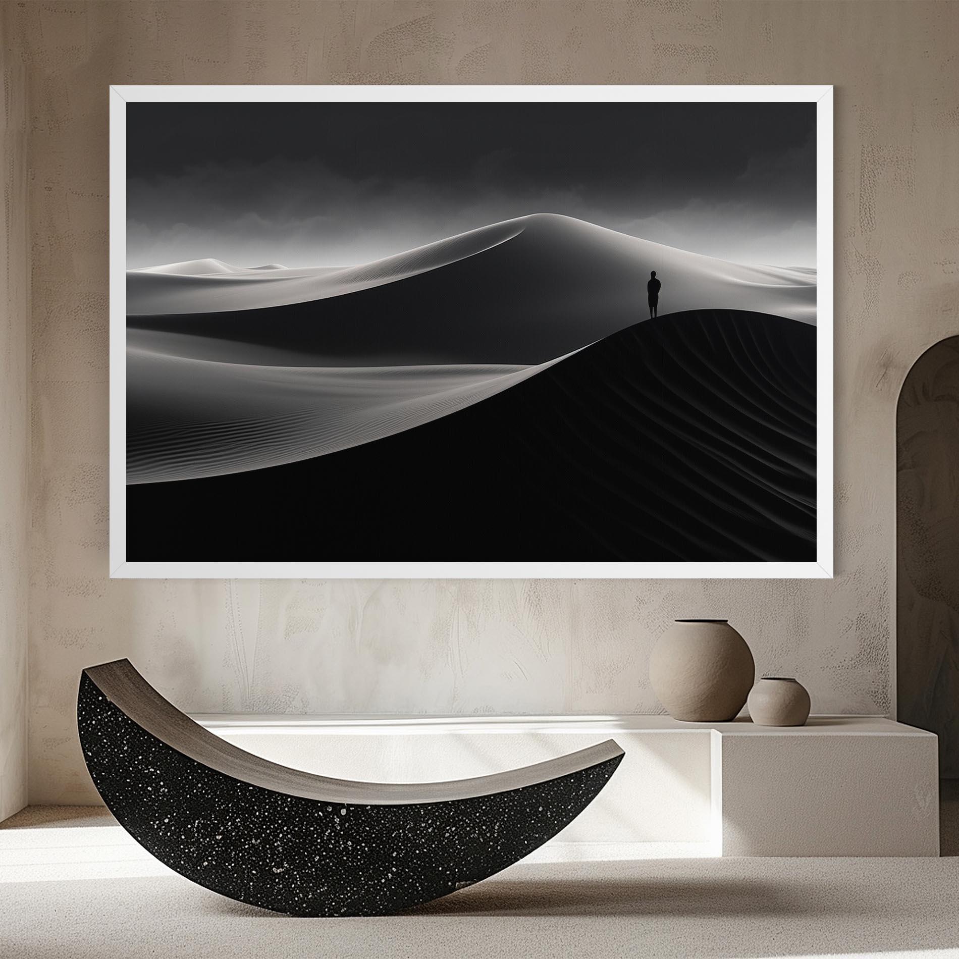Картина на платно Grey Dune mockup 8