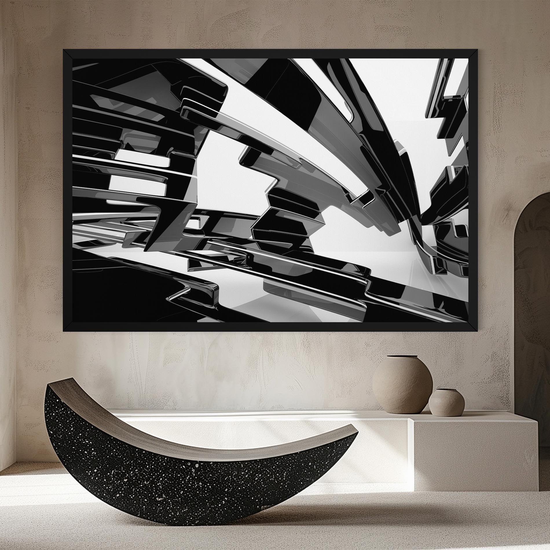 Glossy Sculpture mockup 8