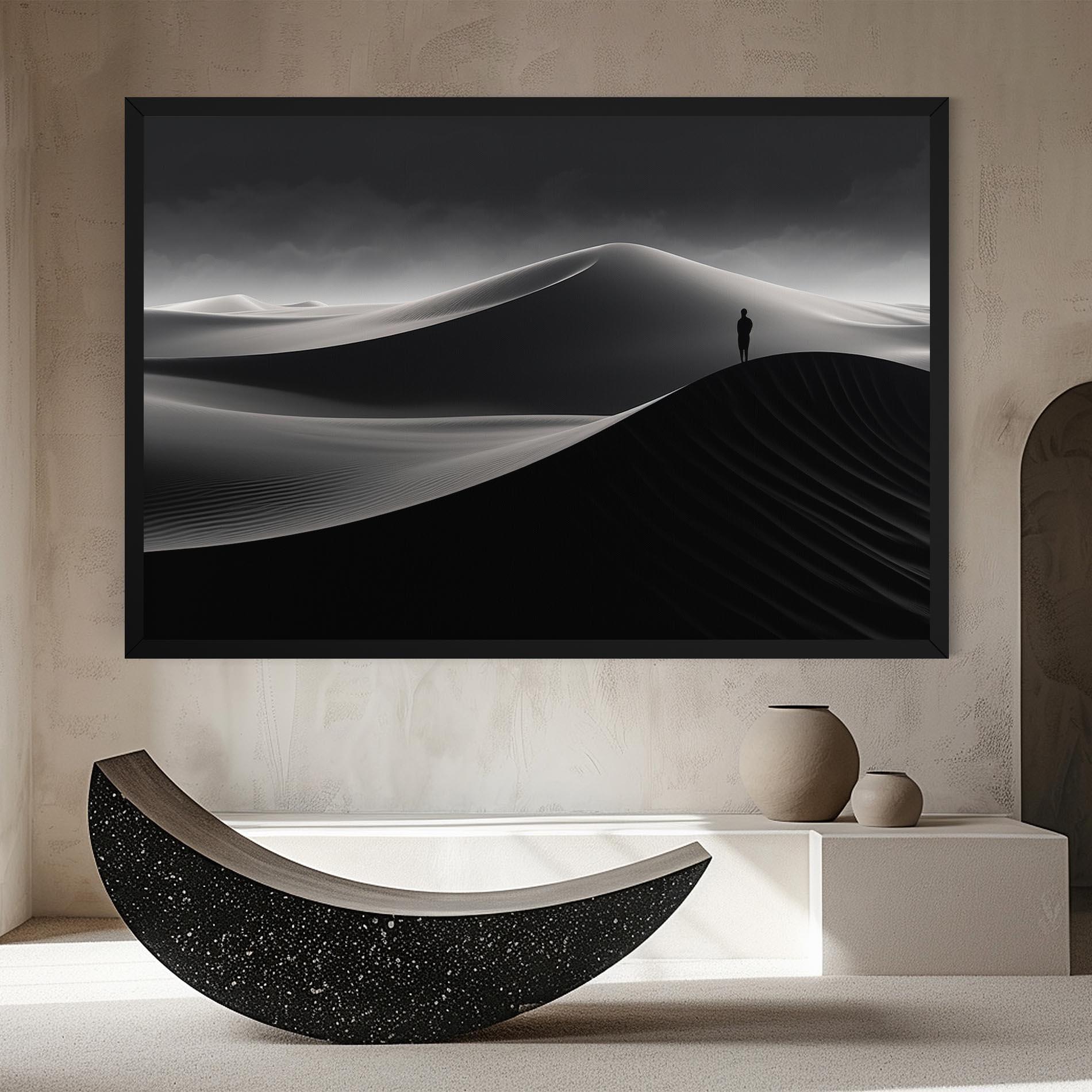 Картина на платно Grey Dune mockup 8