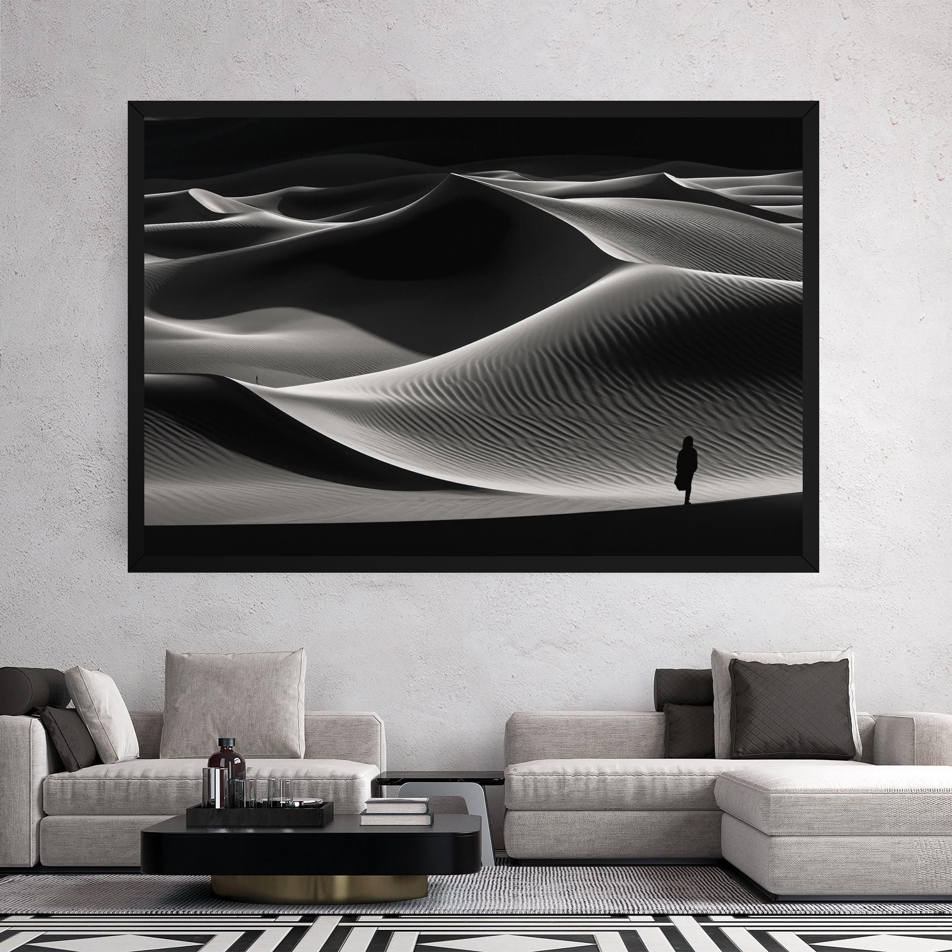 Dune Silhouette mockup 2