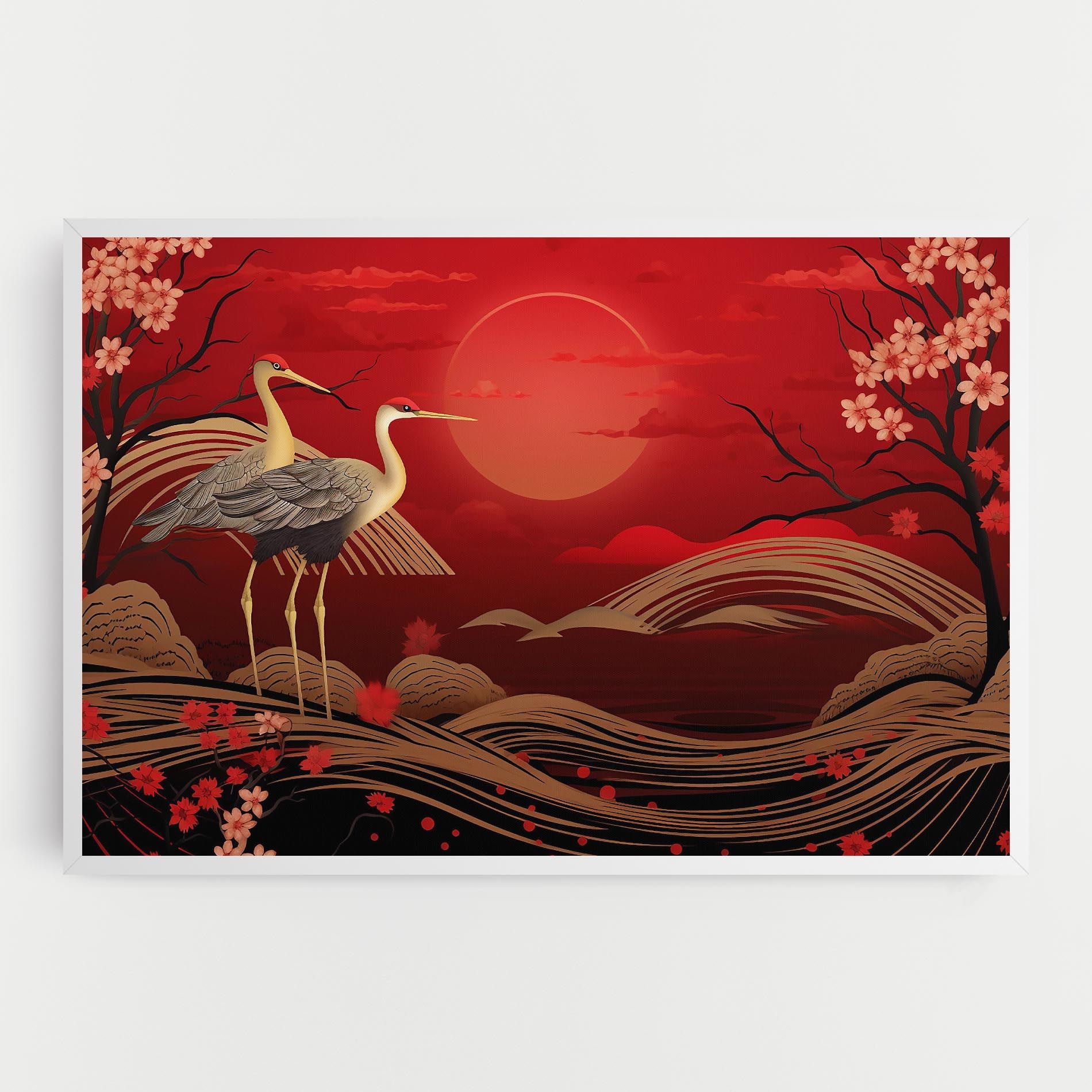 Gold Landscape Painting mockup 0