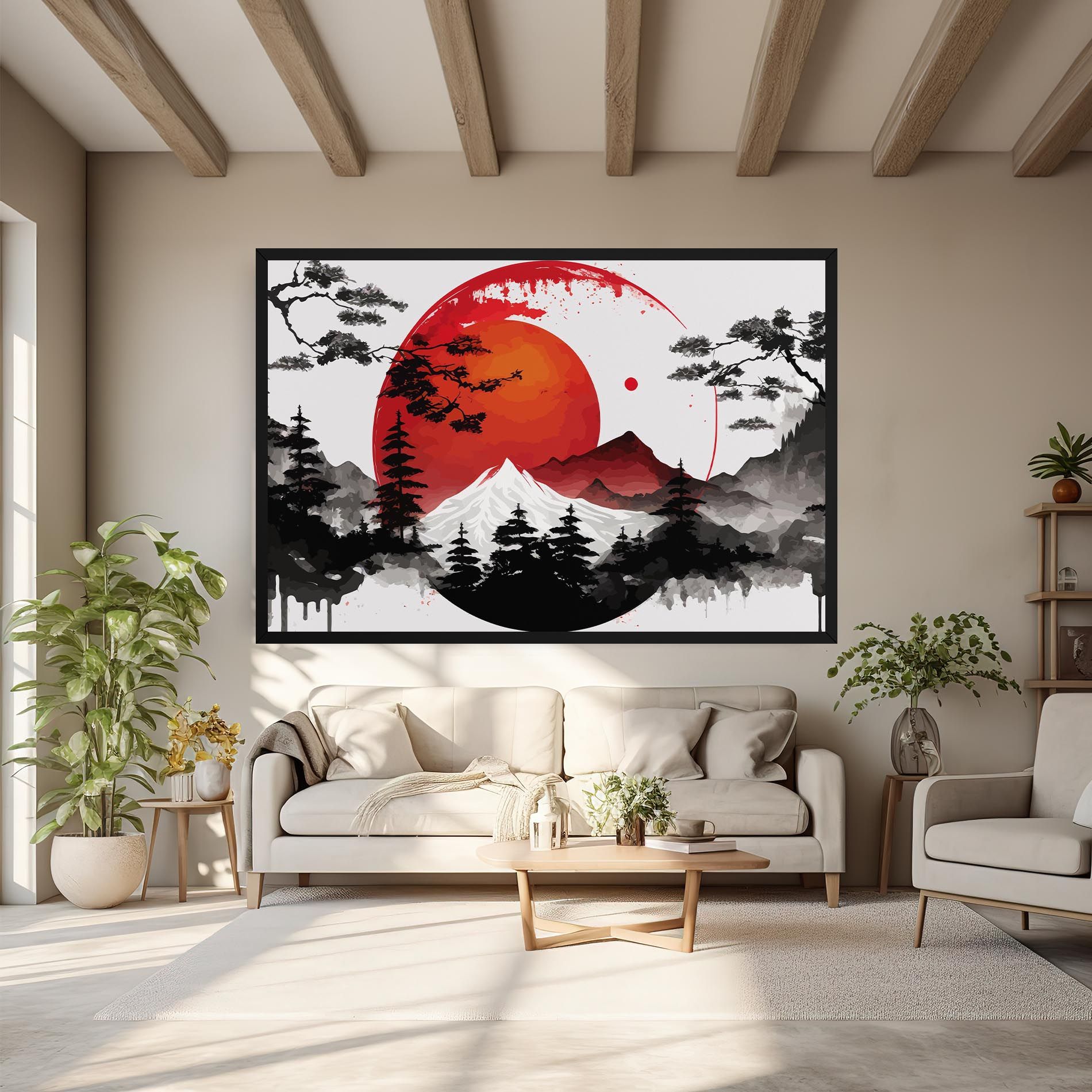 Yin Yang Mountain mockup 6