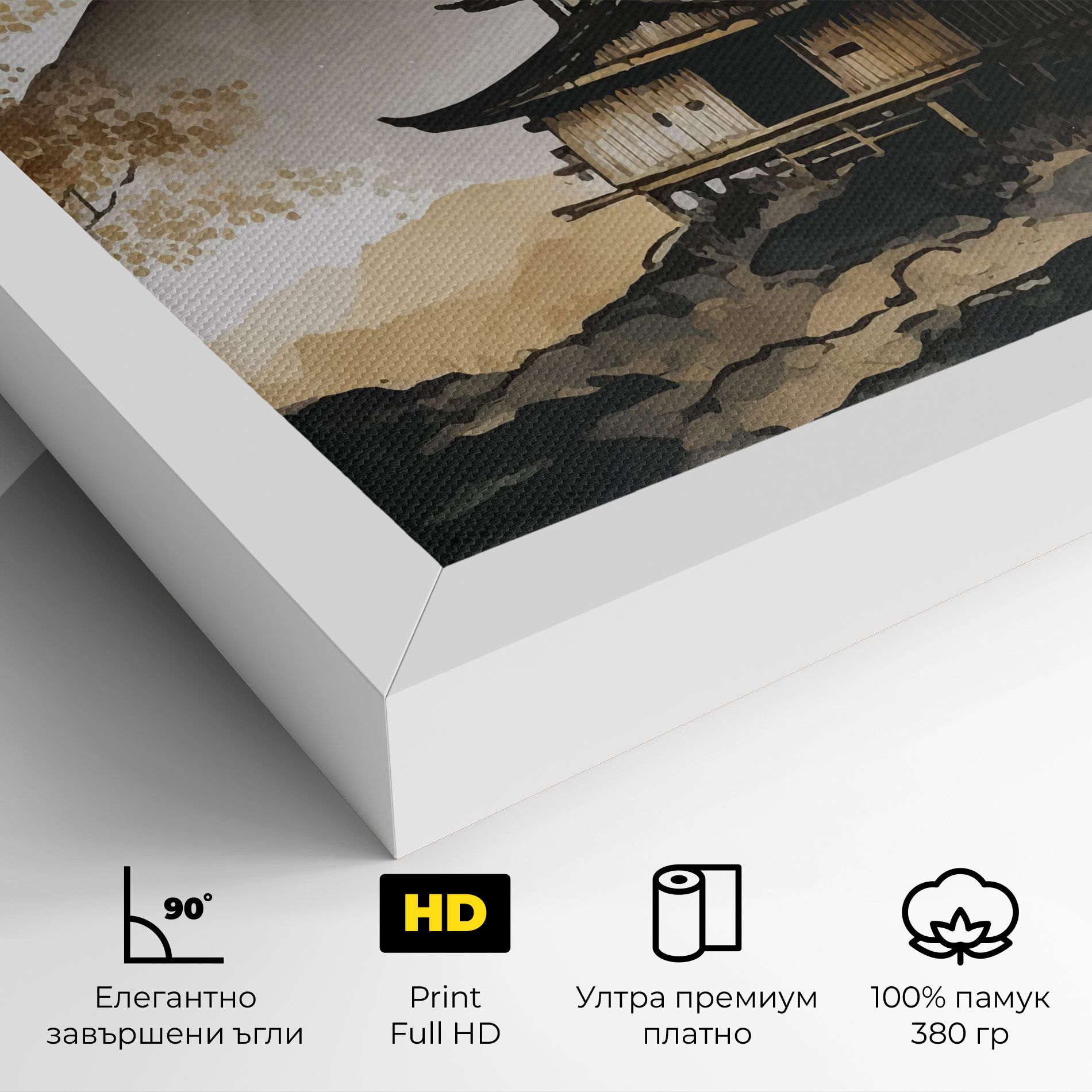 Gold Japanese Temple mockup 4