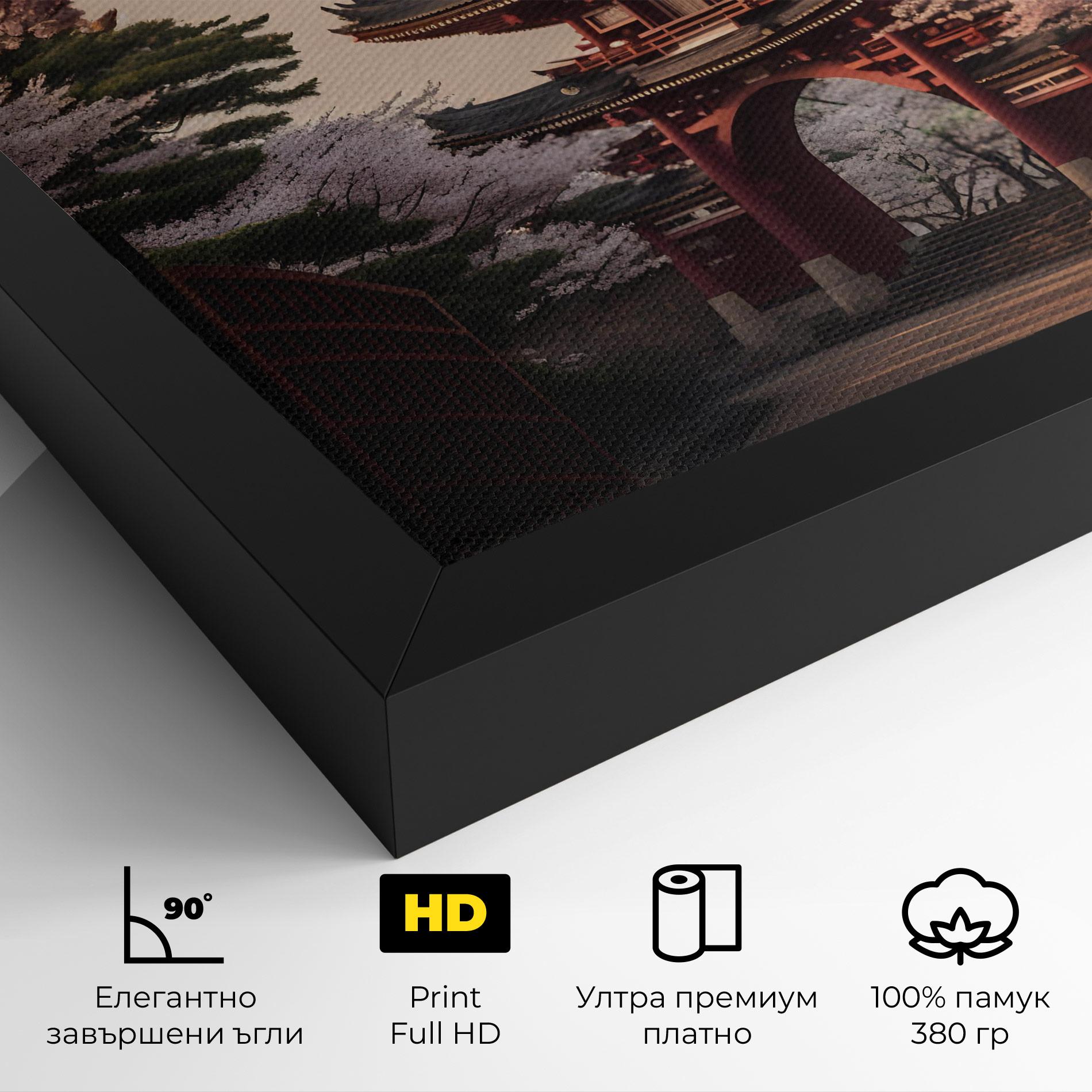 Картина на платно Toji Gate mockup 4