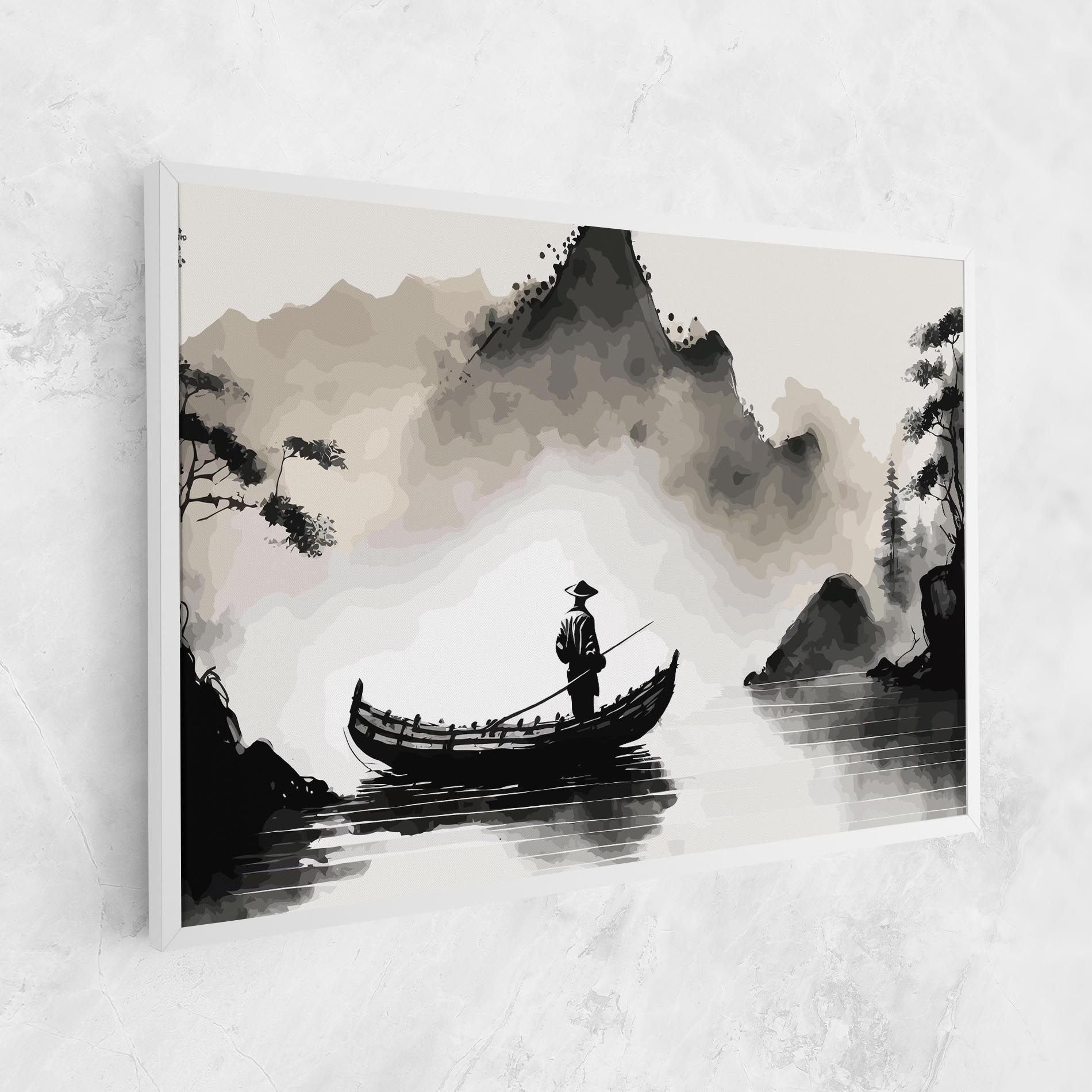 Black Ink Boat mockup 1