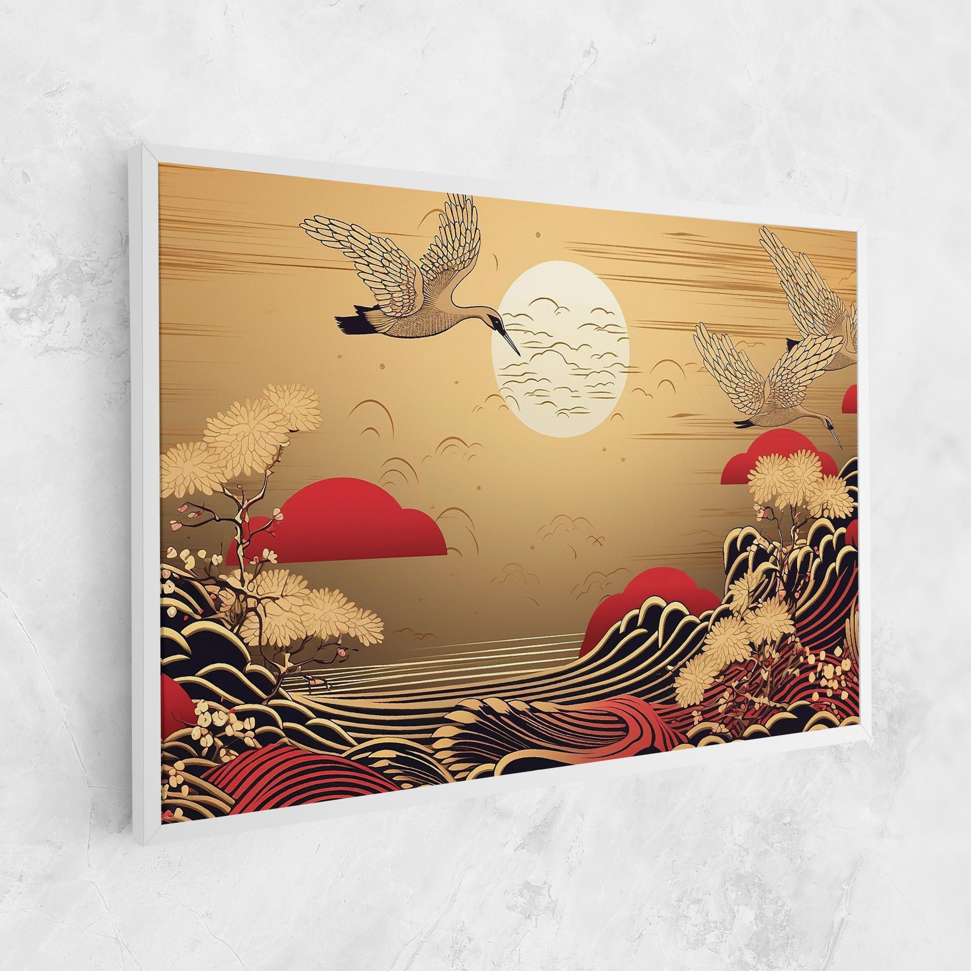 Картина на платно Chinese Wind Art mockup 1