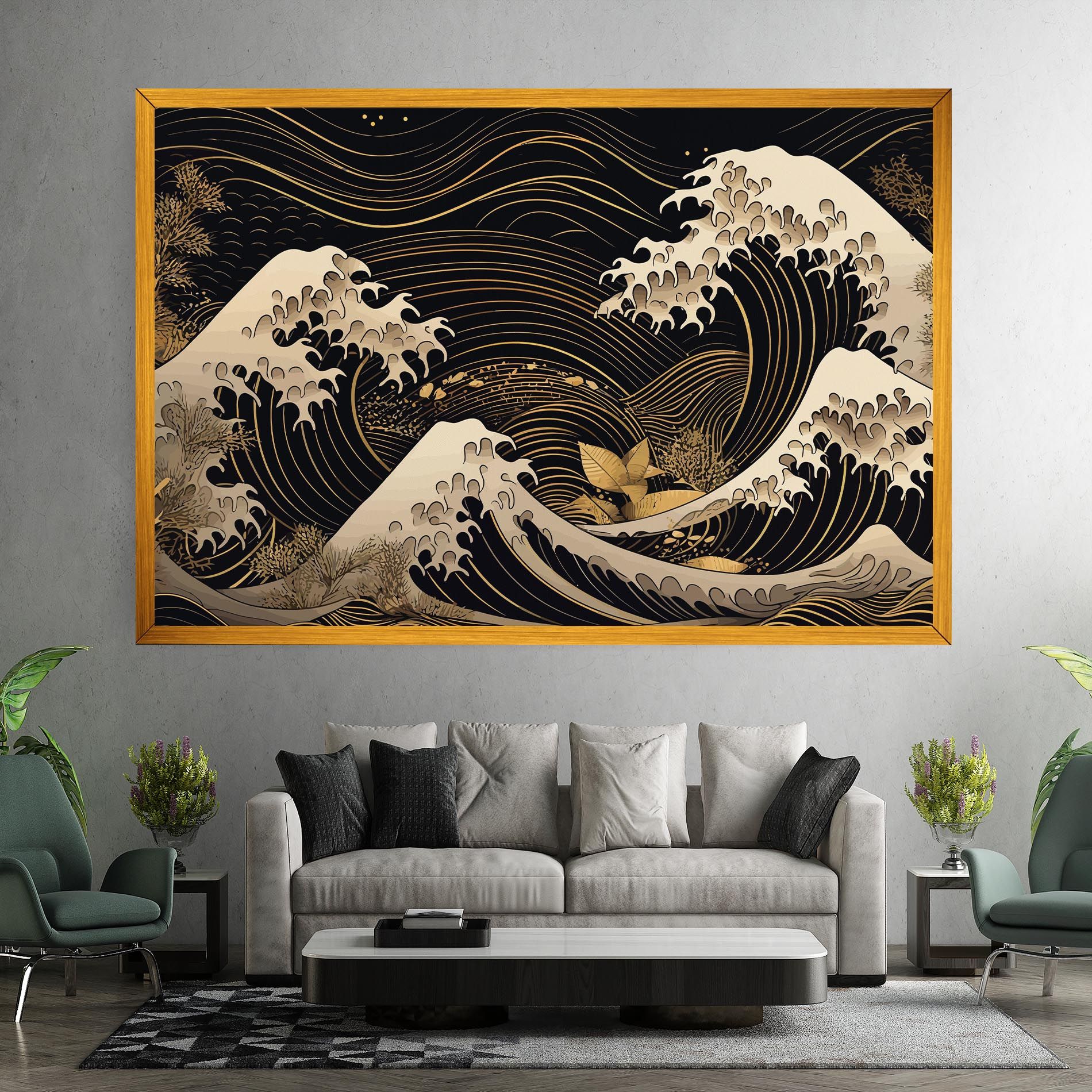 Asiatic Gold Wave mockup 7