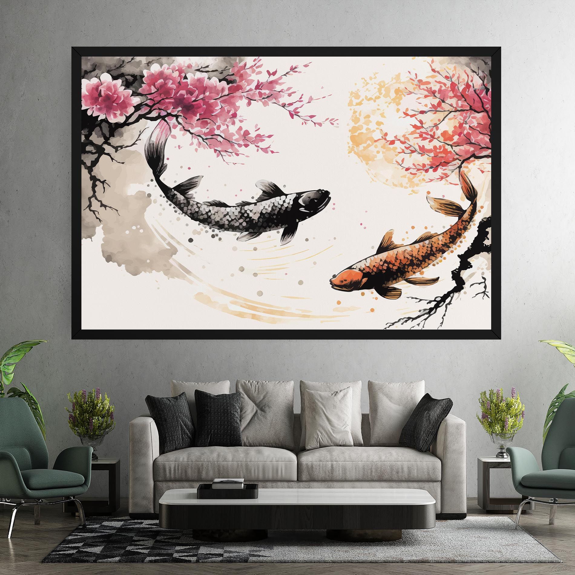 Asiatic Flower Fish mockup 7