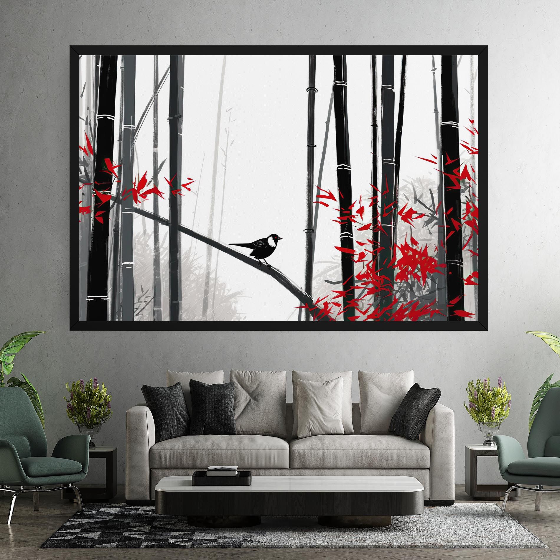 Chinese Red Leafs mockup 7