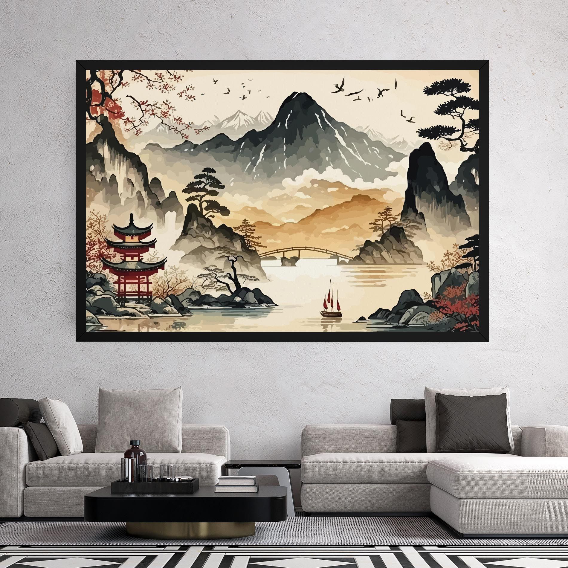 Asian Mountain View mockup 2
