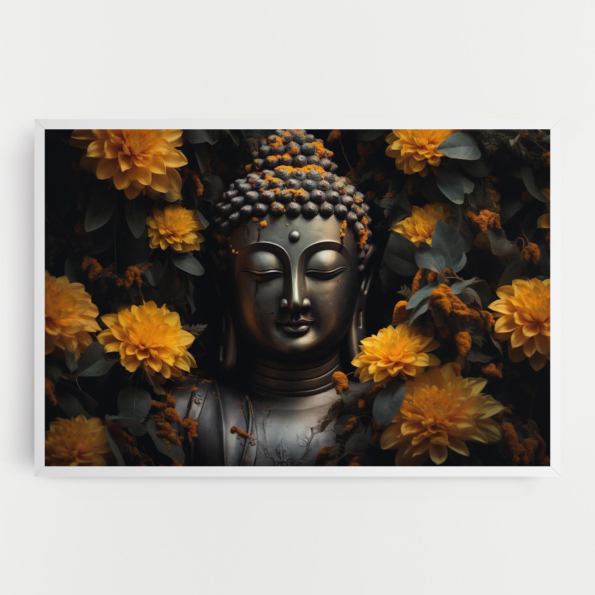 Картина на платно Buddha Peace Statue mockup 0